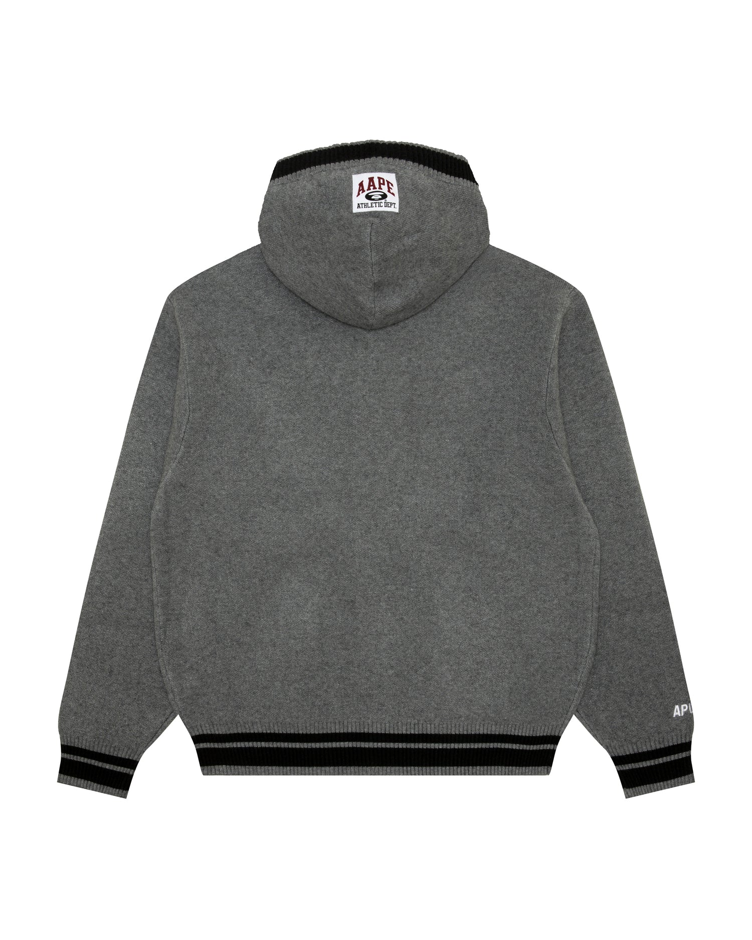 AAPE AAPE UNVS moonface logo hooded cardigan | Bape official
