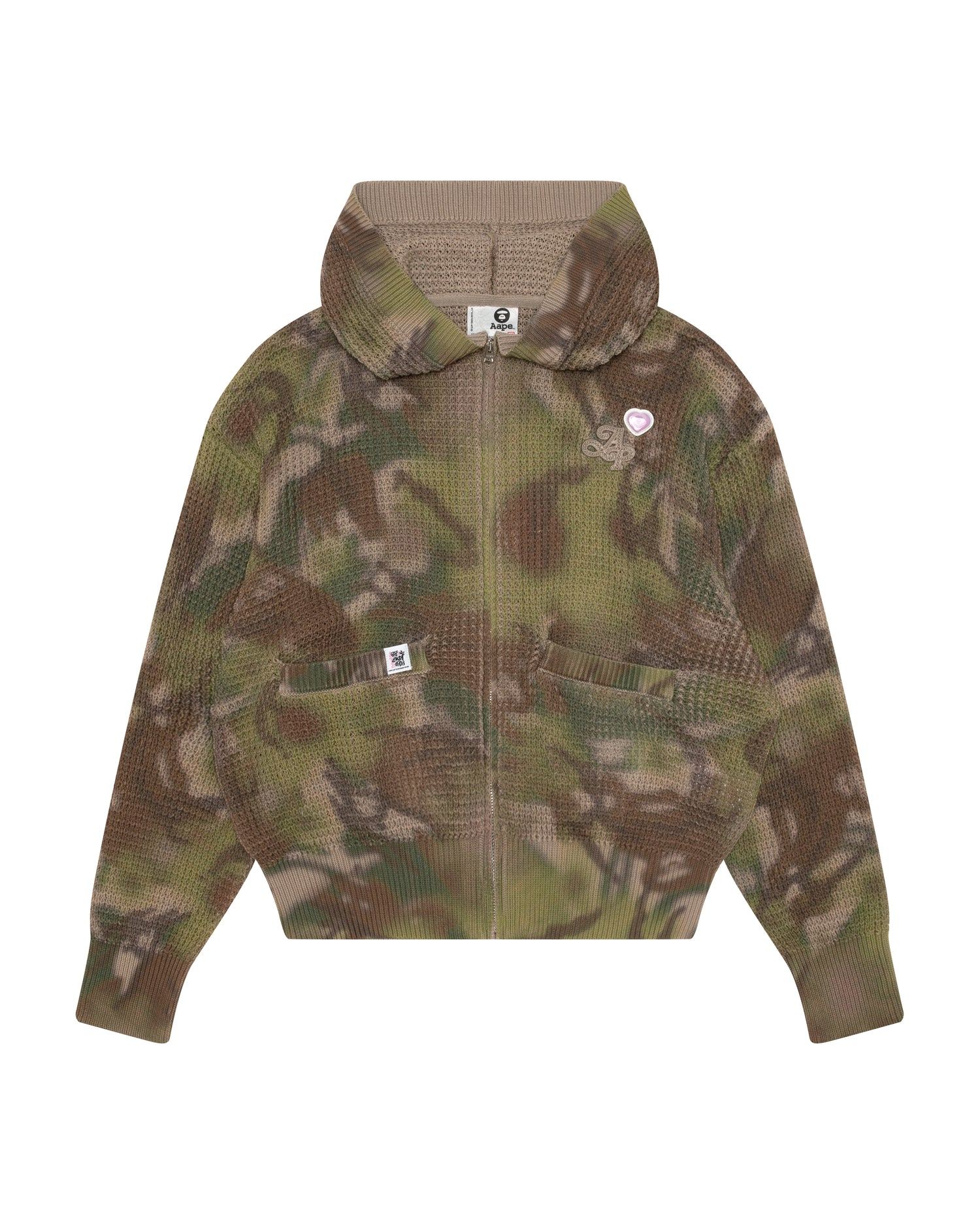 A BATHING APE COLOR CAMO CARDIGAN – happyjagabee store