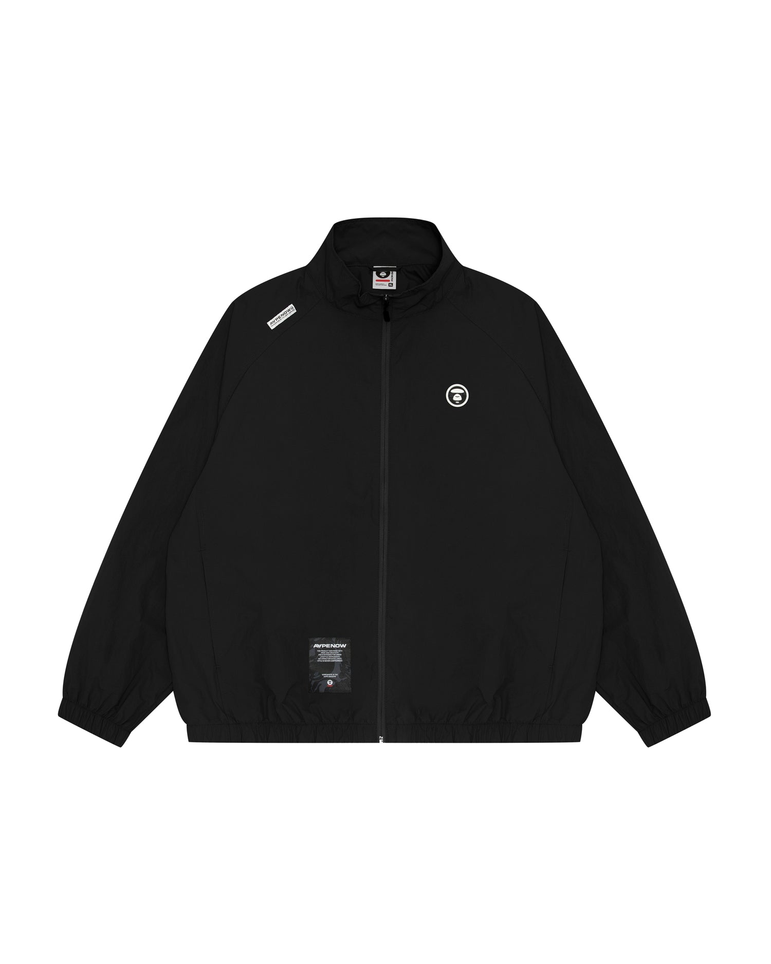 AAPE BY *A BATHING APE® ジップアップ パーカー | ブラック