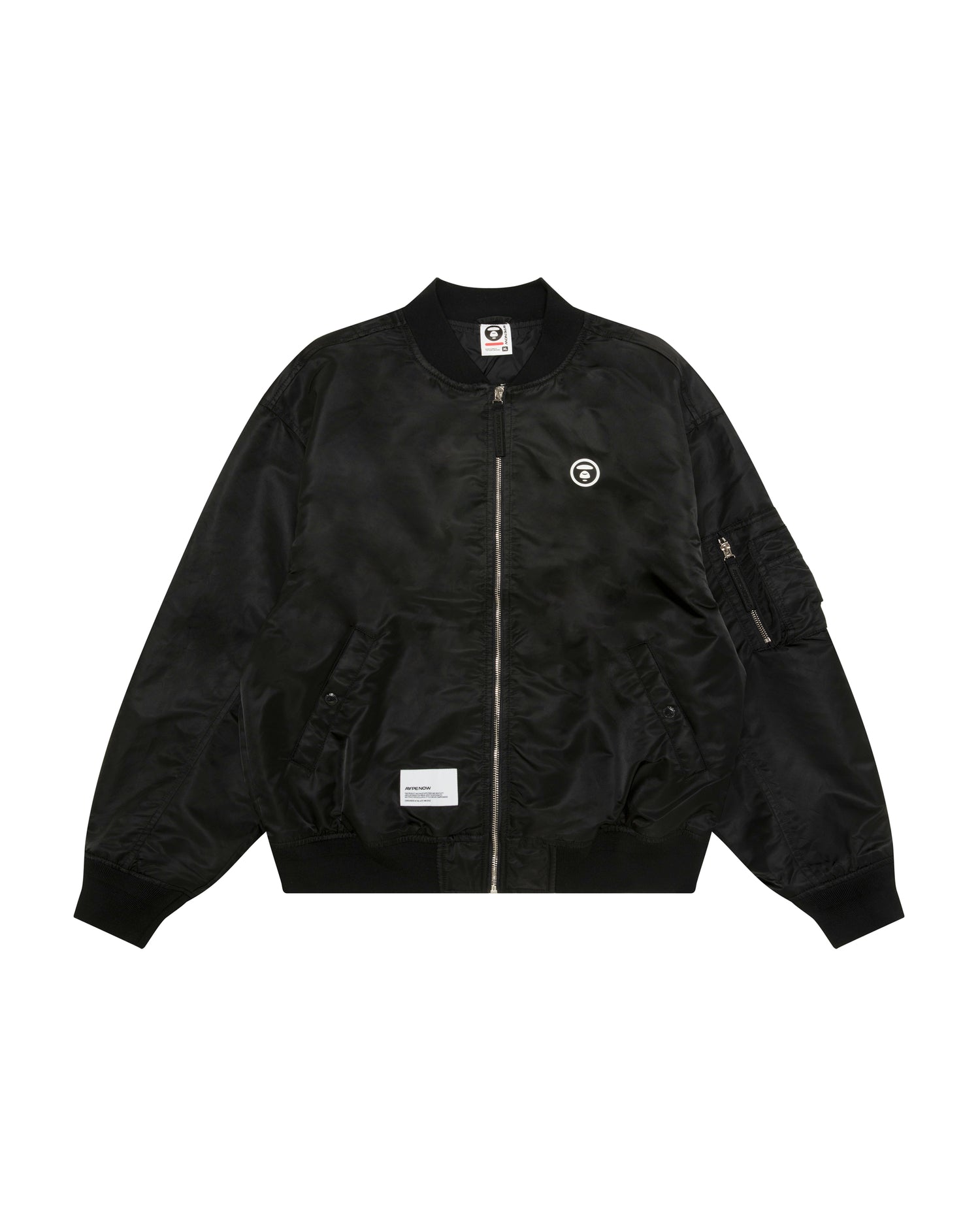 AAPE AAPENOW moonface bomber jacket | Bape official website