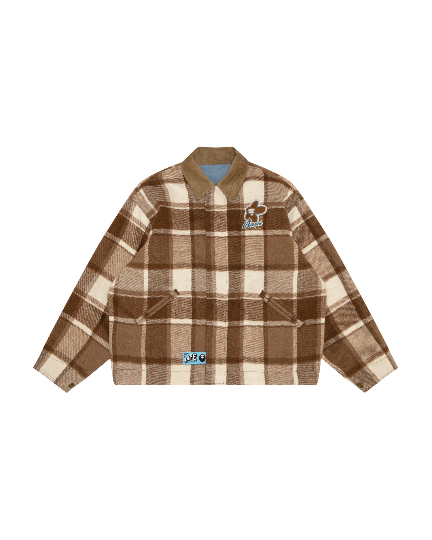 ジャケット・アウター eaphi WOOL LIKE CHECK JACKET eaphi WOOL LIKE CHECK JACKET