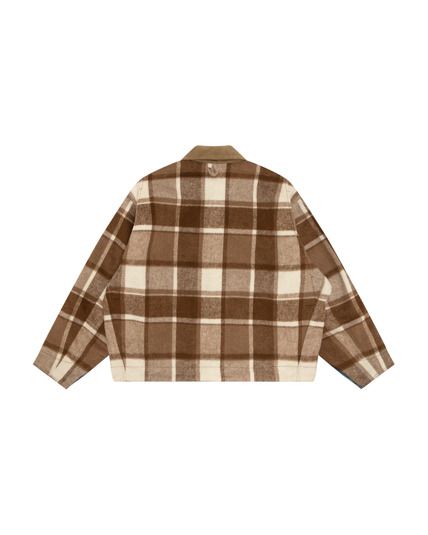 ジャケット・アウター eaphi WOOL LIKE CHECK JACKET eaphi WOOL LIKE CHECK JACKET