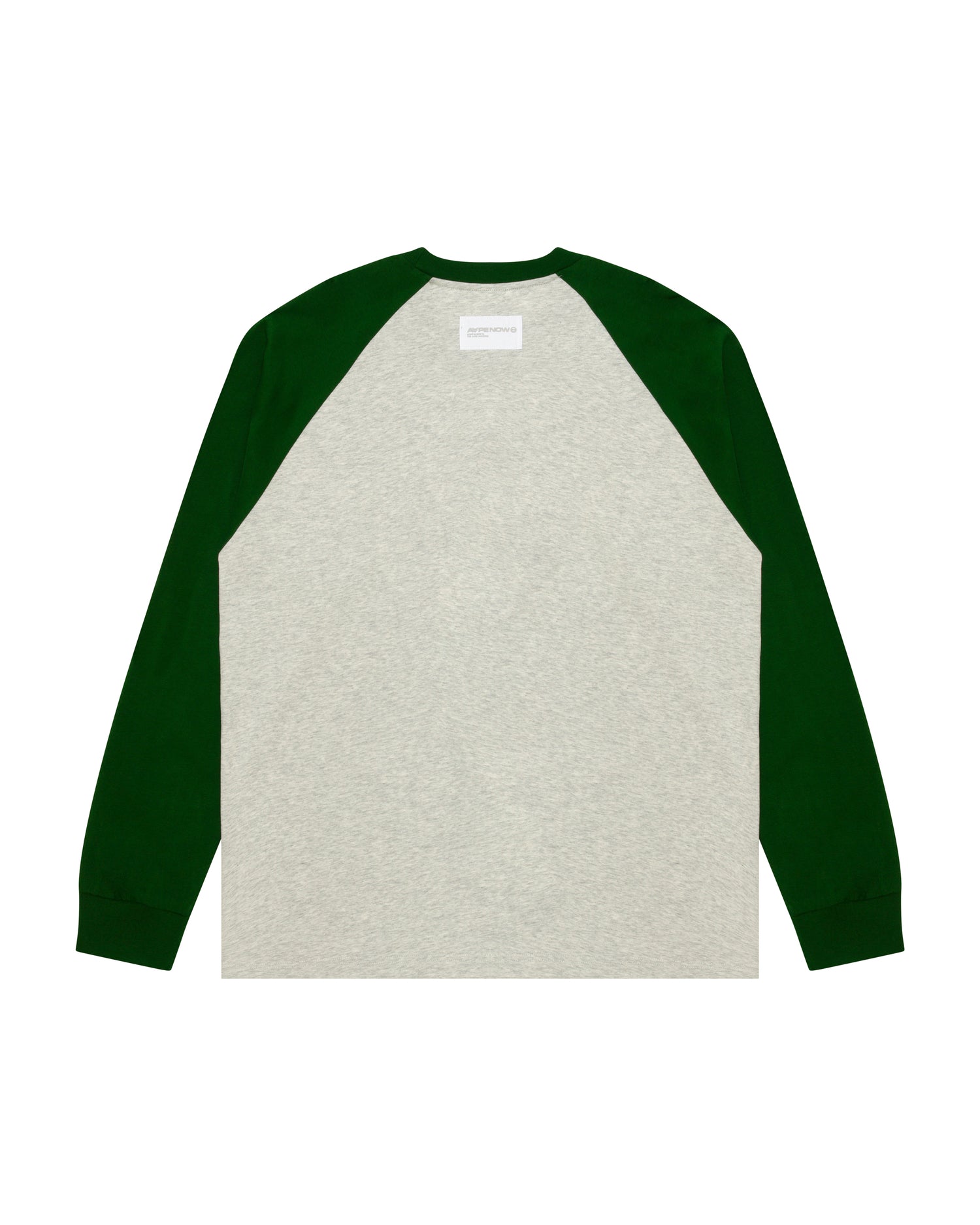 トップス A BATHING APE Raglan Sleeve Shirt L AAPE by A Bathing Ape raglan long sleeve T-shirt in white
