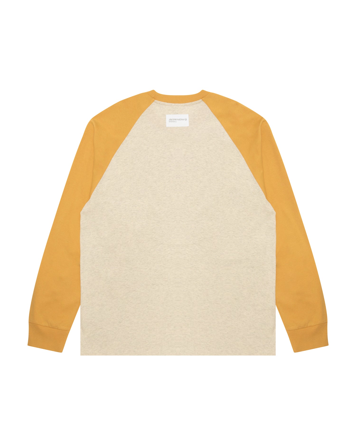 Aape Moonface logo raglan long sleeve tee | Bape official