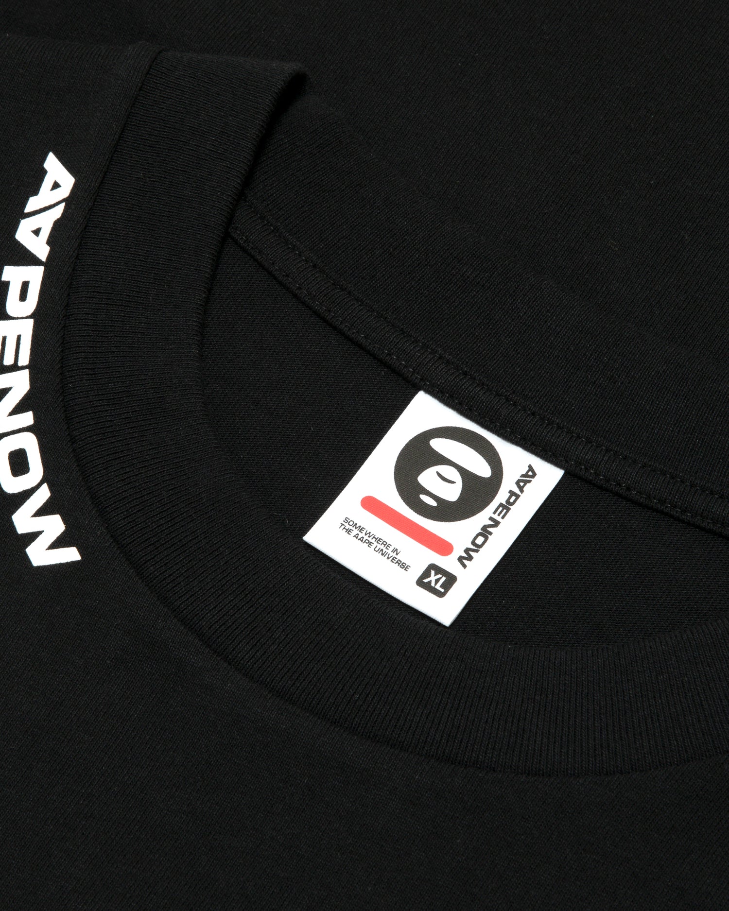 APEロンT A BATHING APE(アベイシングエイプ) / 長袖Tシャツ/XL/コットン