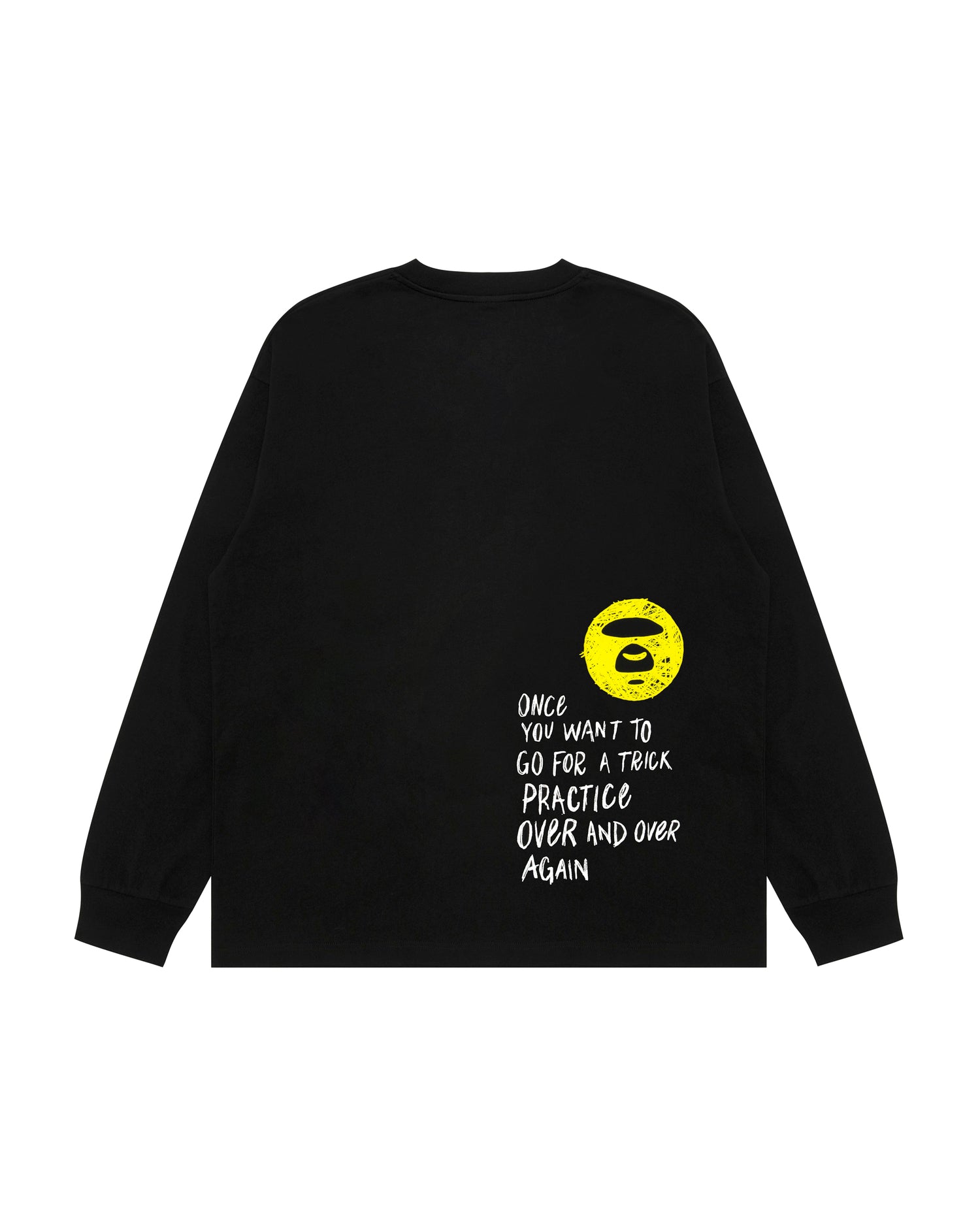 AAPE Apes and planet earth long sleeve tee | Bape official