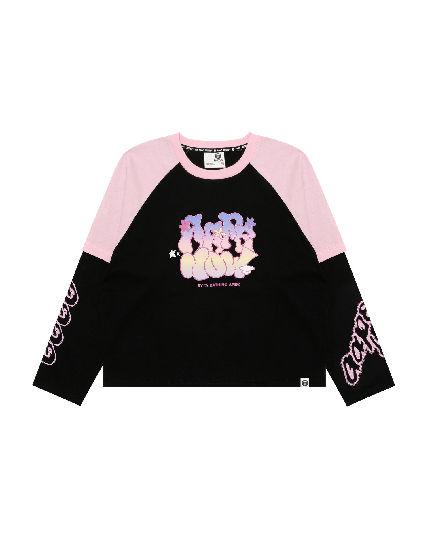 AAPE AAPENOW Main Long Sleeve Tee | Bape official website