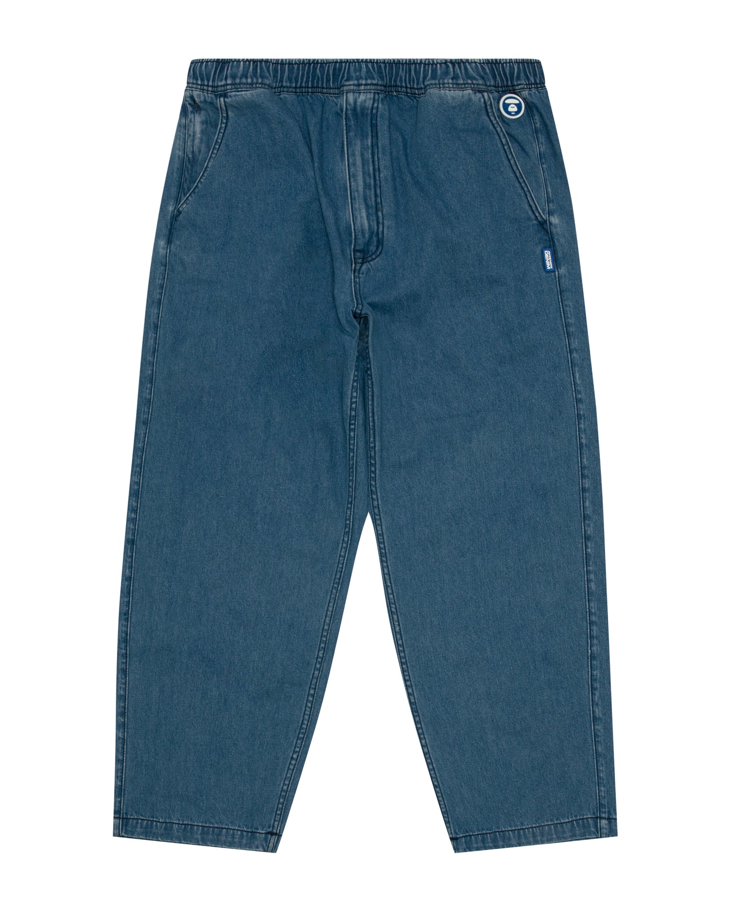 Aape AAPENOW moonface logo jeans | Bape official website