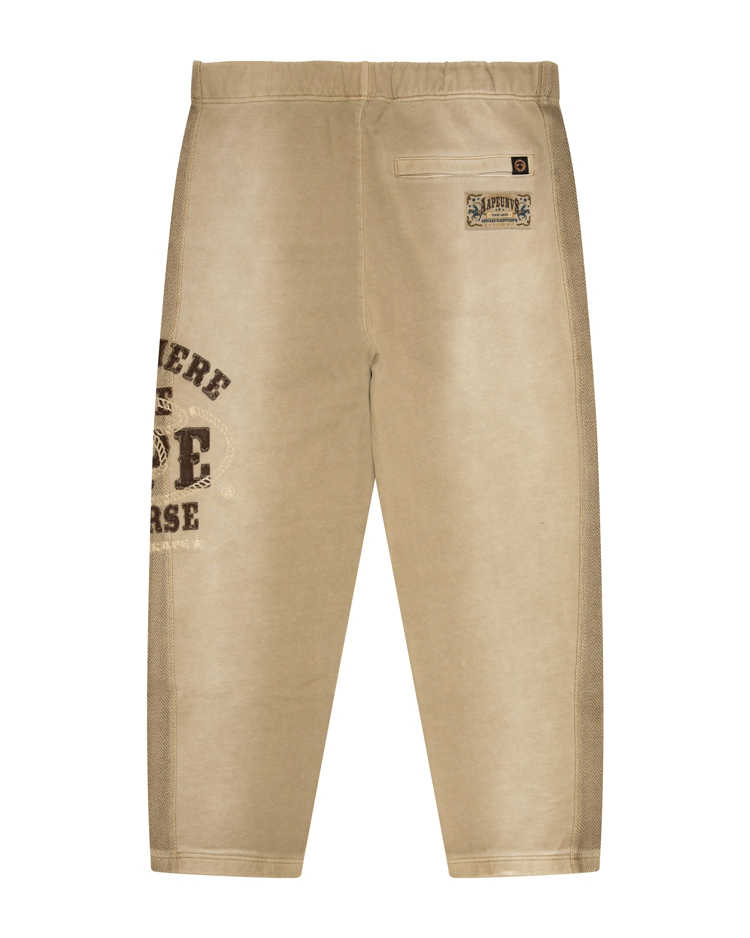 AAPE AAPEUNVS moonface logo sweat pants | Bape official