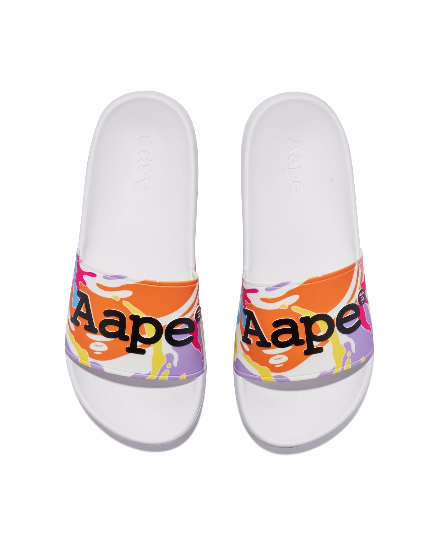 AAPE Moonface logo slippers | Bape official website – INT