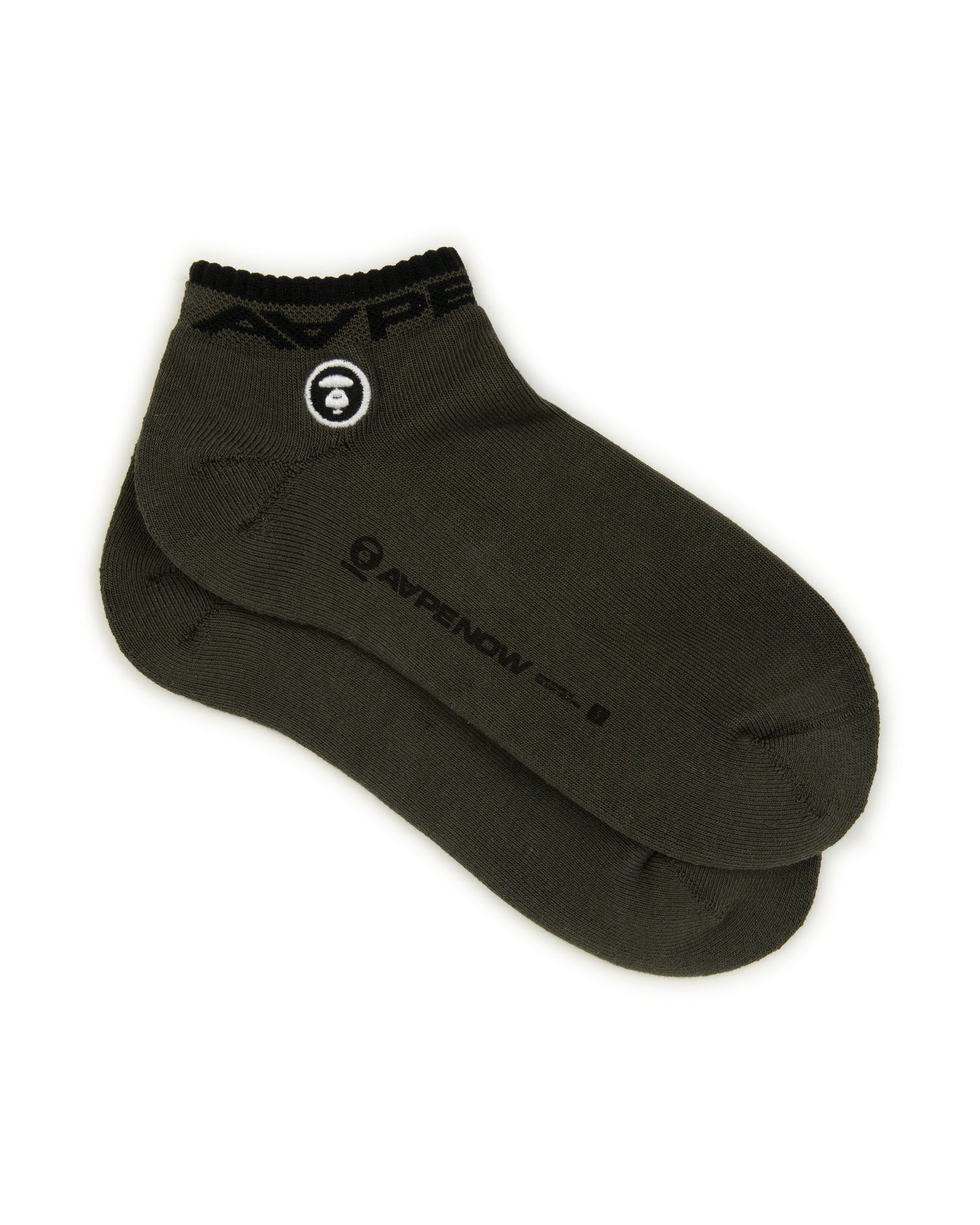 AAPE Moonface embroidered ankle socks | Bape official