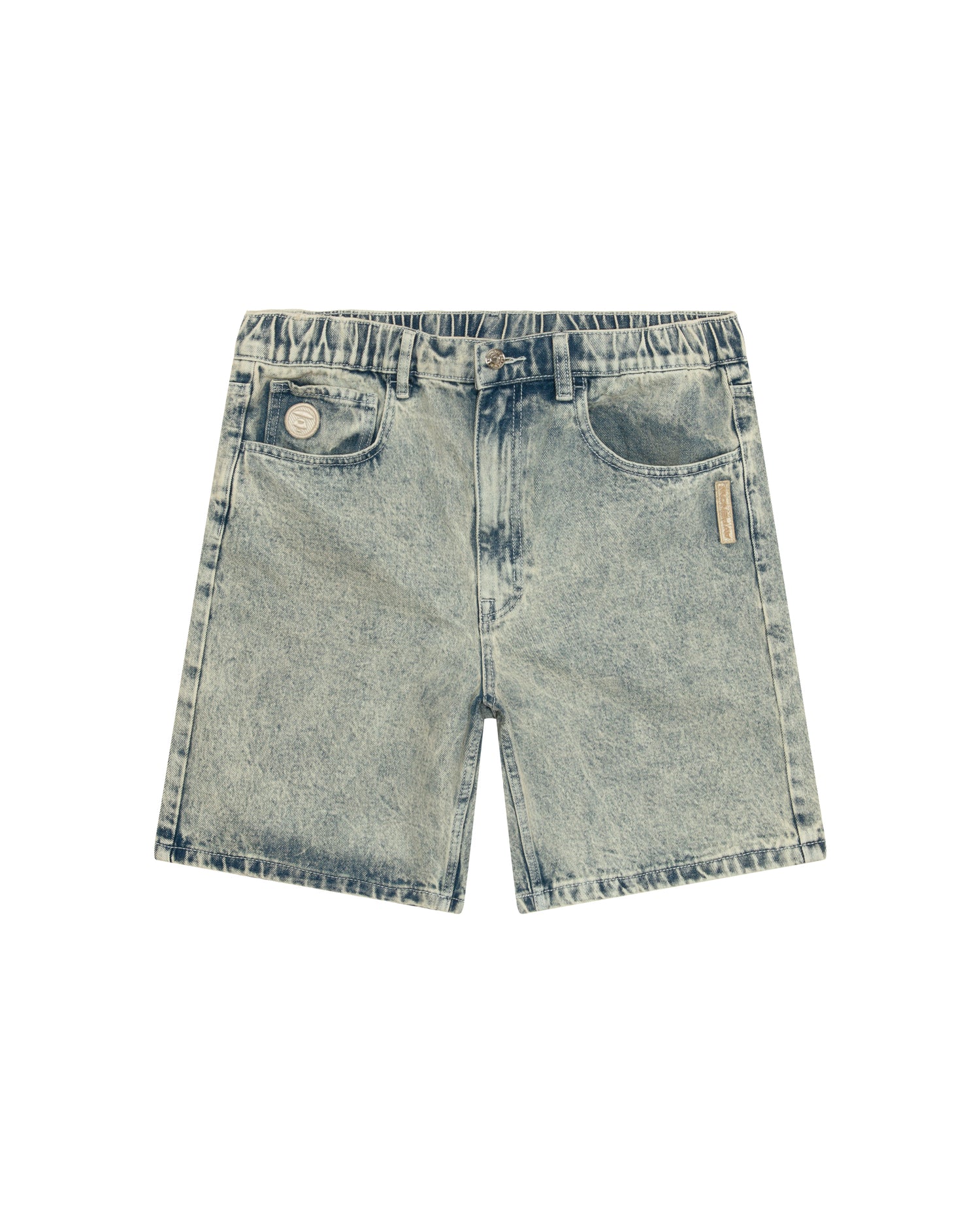 パンツ A Bathing Ape MILO FACE DENIM SHORTS L MILO FACE 10 OZ STRETCH DENIM SHORTS | bape.com