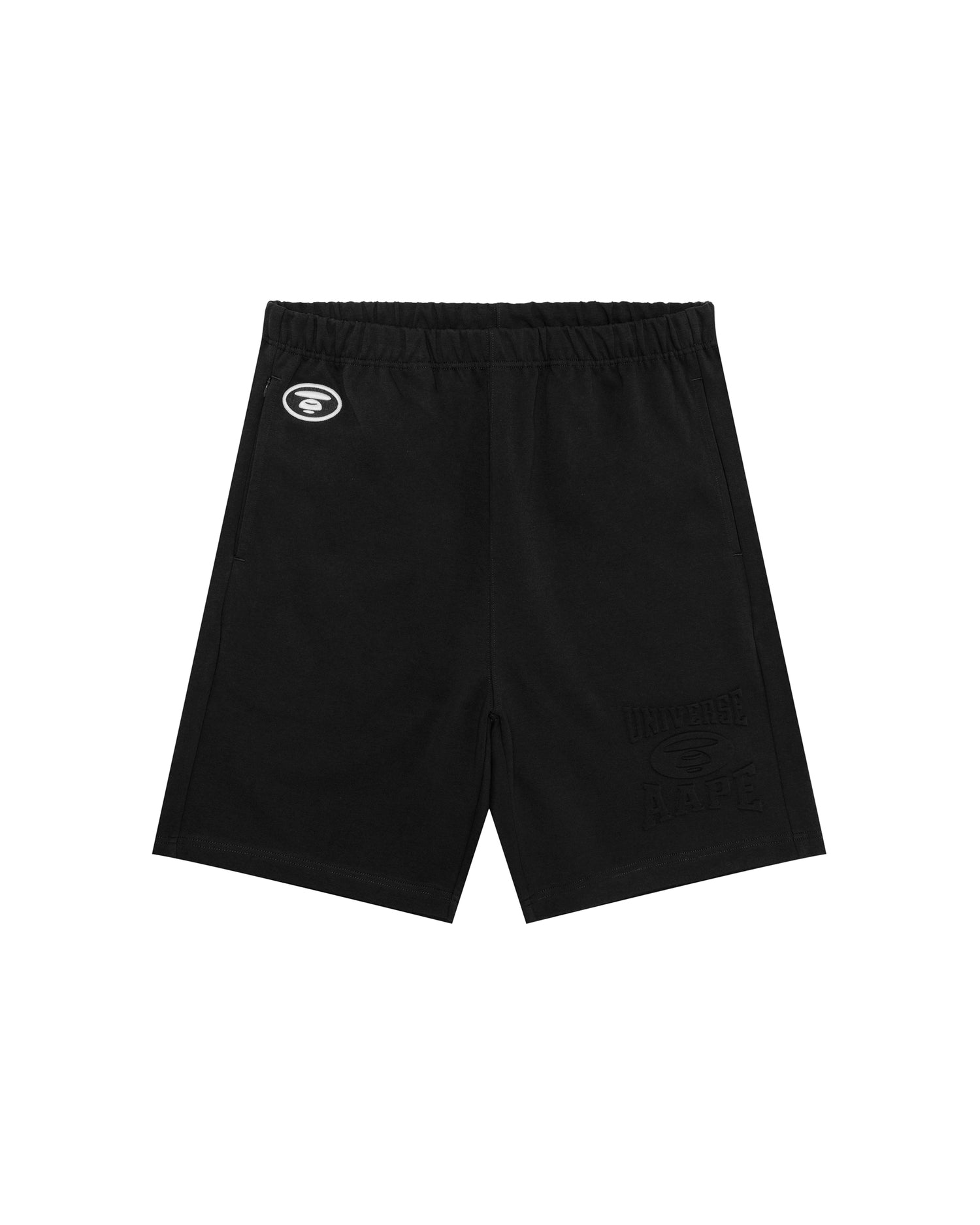 AAPE AAPEUNVS moonface logo sweat shorts | Bape official