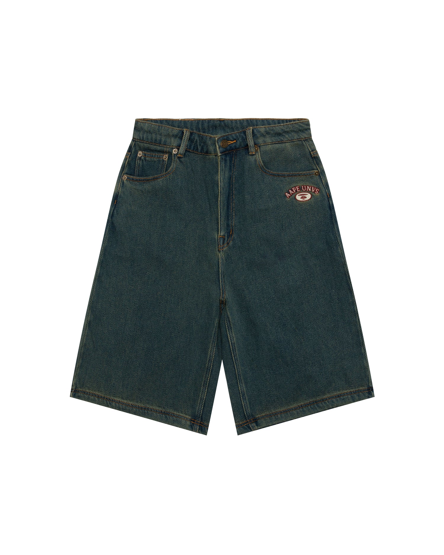 完売品 BAPE STUDDED WASH RELAXED FIT DENIM A BATHING APE STUDDED HEAVY WASH RELAXED FIT 13oz DENIM