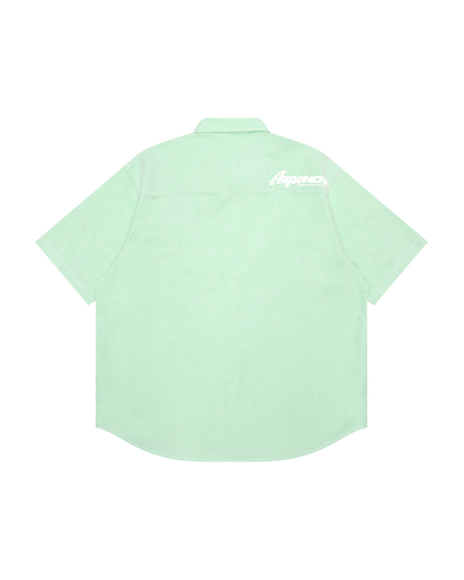 AAPE AAPENOW moonface logo short sleeve shirt | Bape