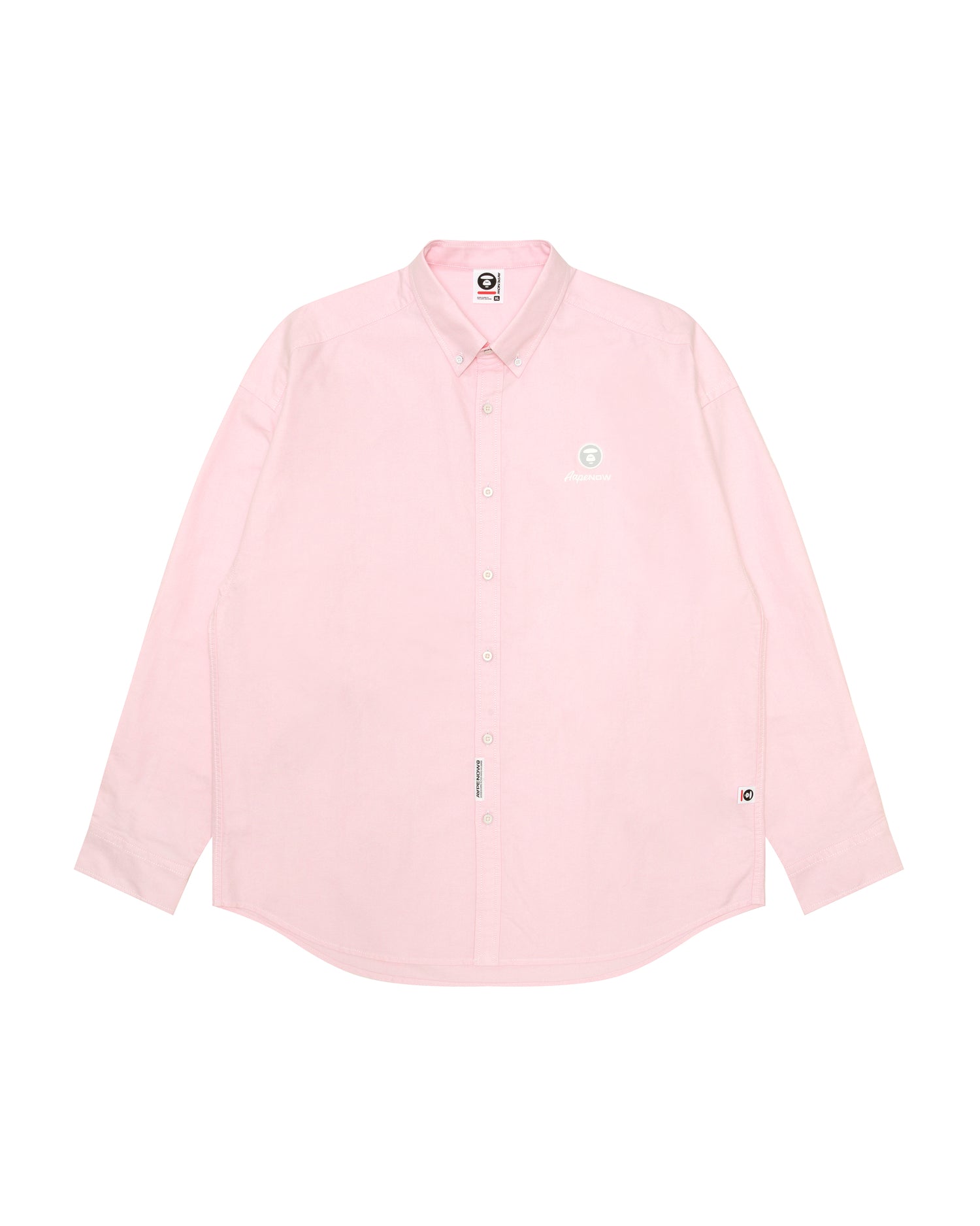 AAPE AAPENOW moonface logo long sleeve shirt | Bape official AAPE AAPENOW moonface logo long sleeve shirt | Bape official