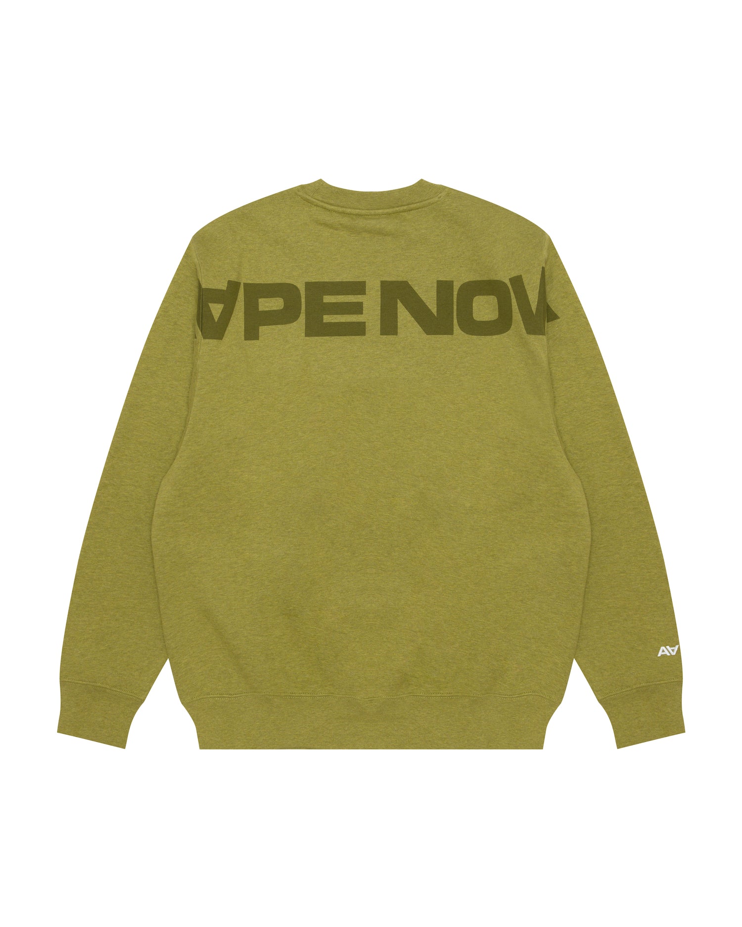 AAPE AAPENOW moonface logo crew neck sweatshirt | Bape