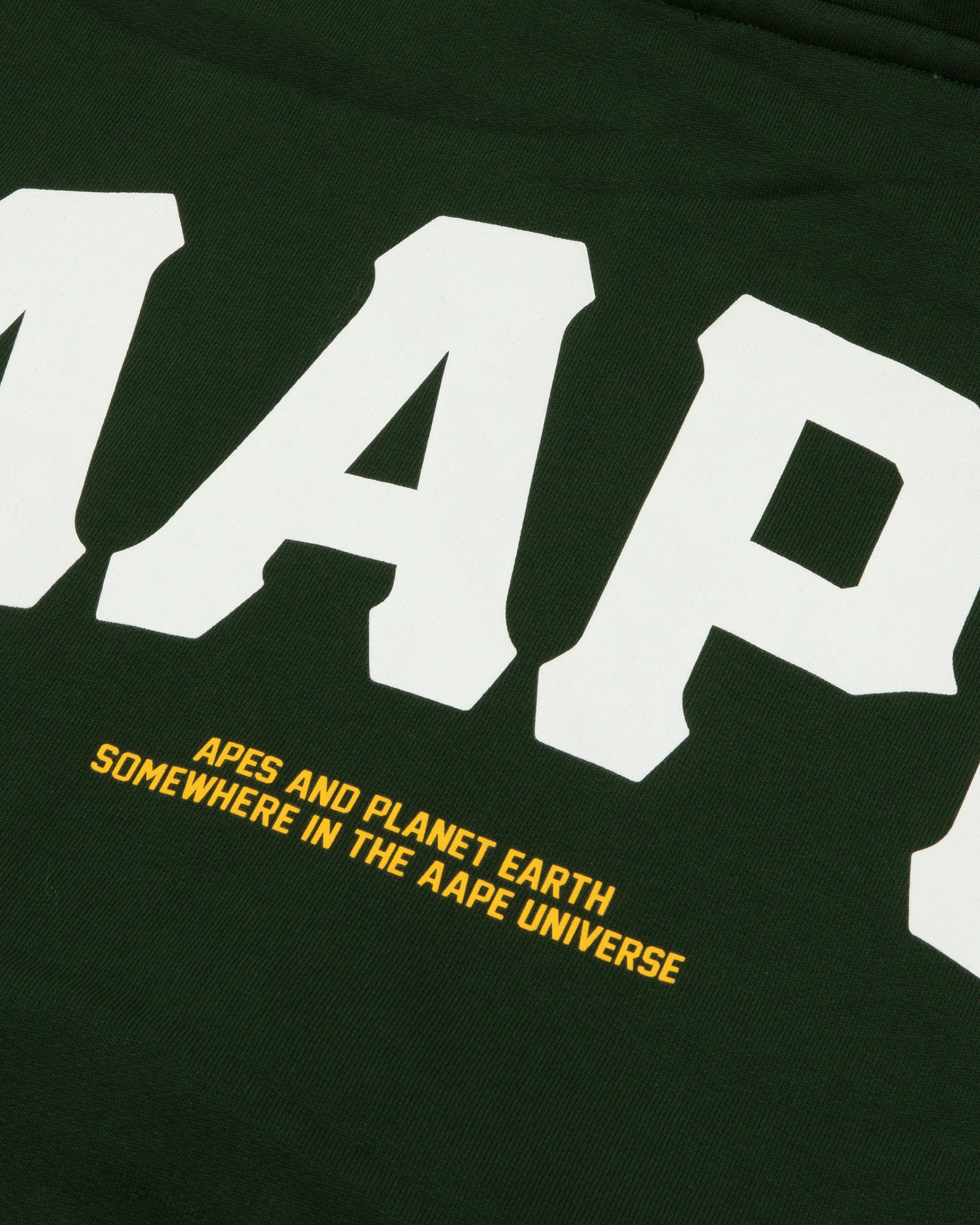 AAPE×9090 Shop AAPE Terry Clover Face Badge Hoodie AAPSWMB323XXNKHD