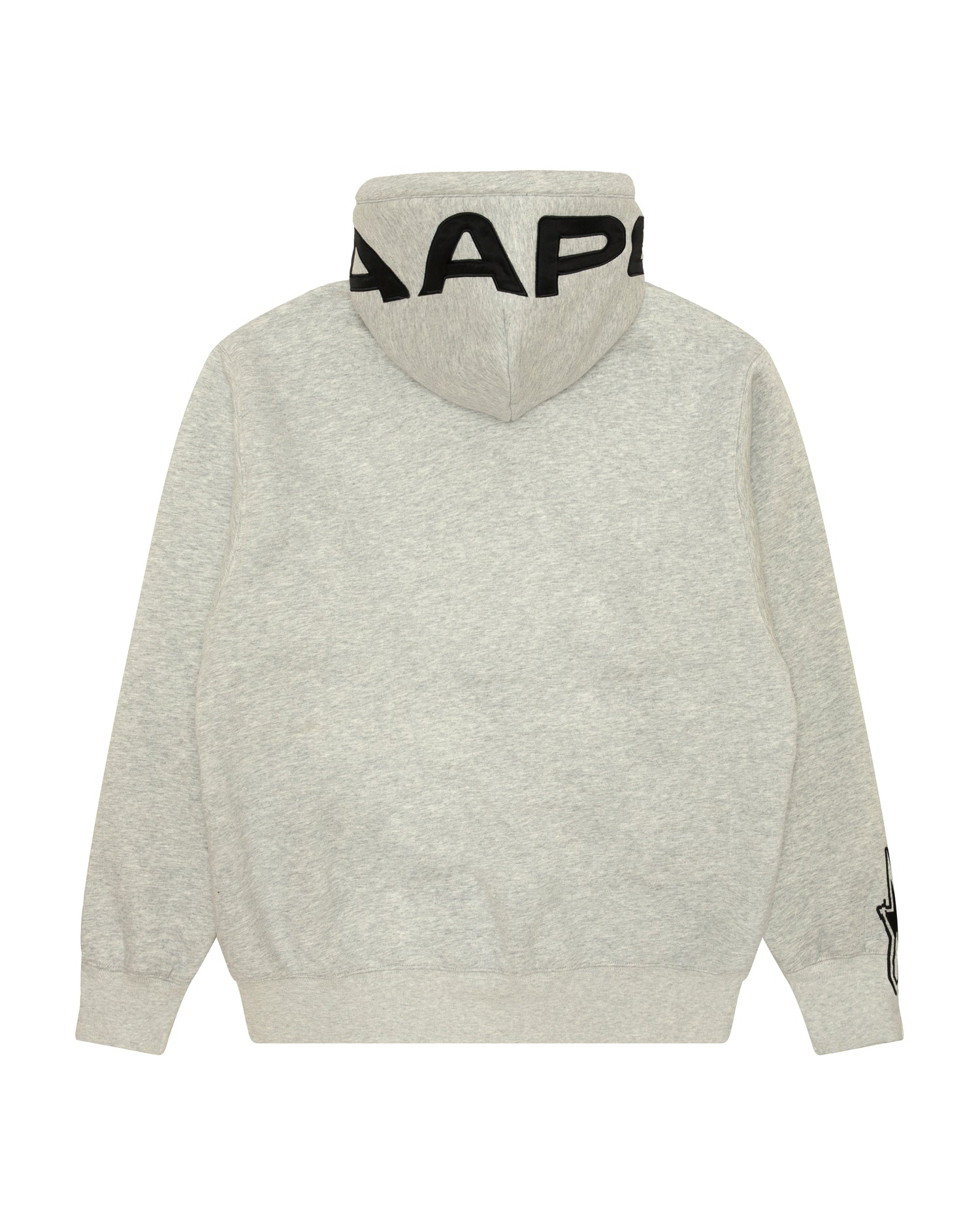 Aape Moonface logo patch zip-up hoodie | Bape official