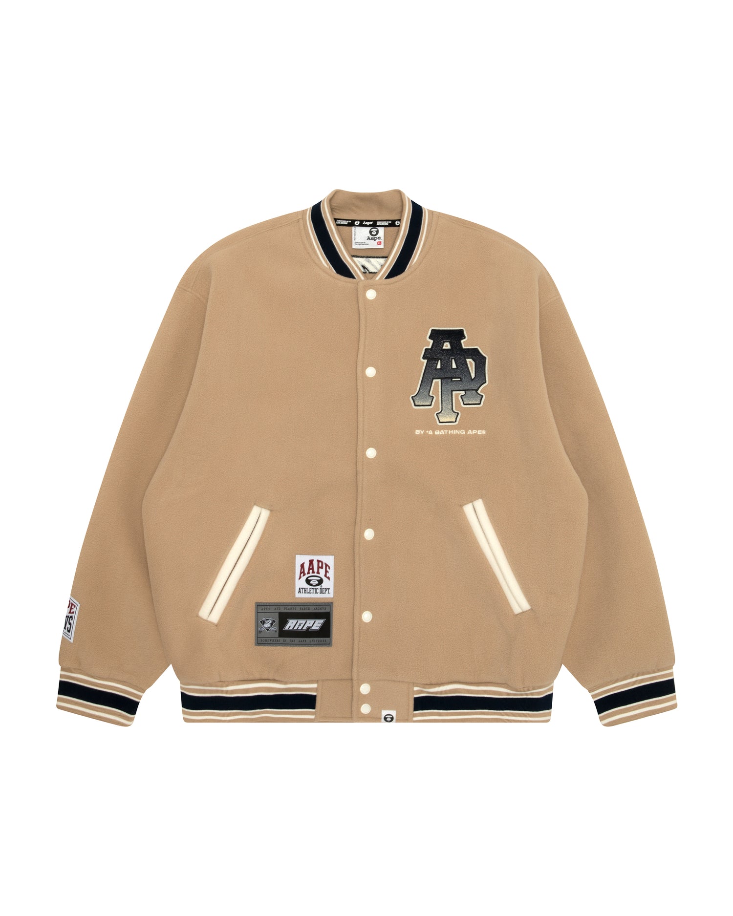 AAPE Logo varsity jacket | Bape official website – INT.BAPE.COM AAPE Logo varsity jacket | Bape official website – INT.BAPE.COM