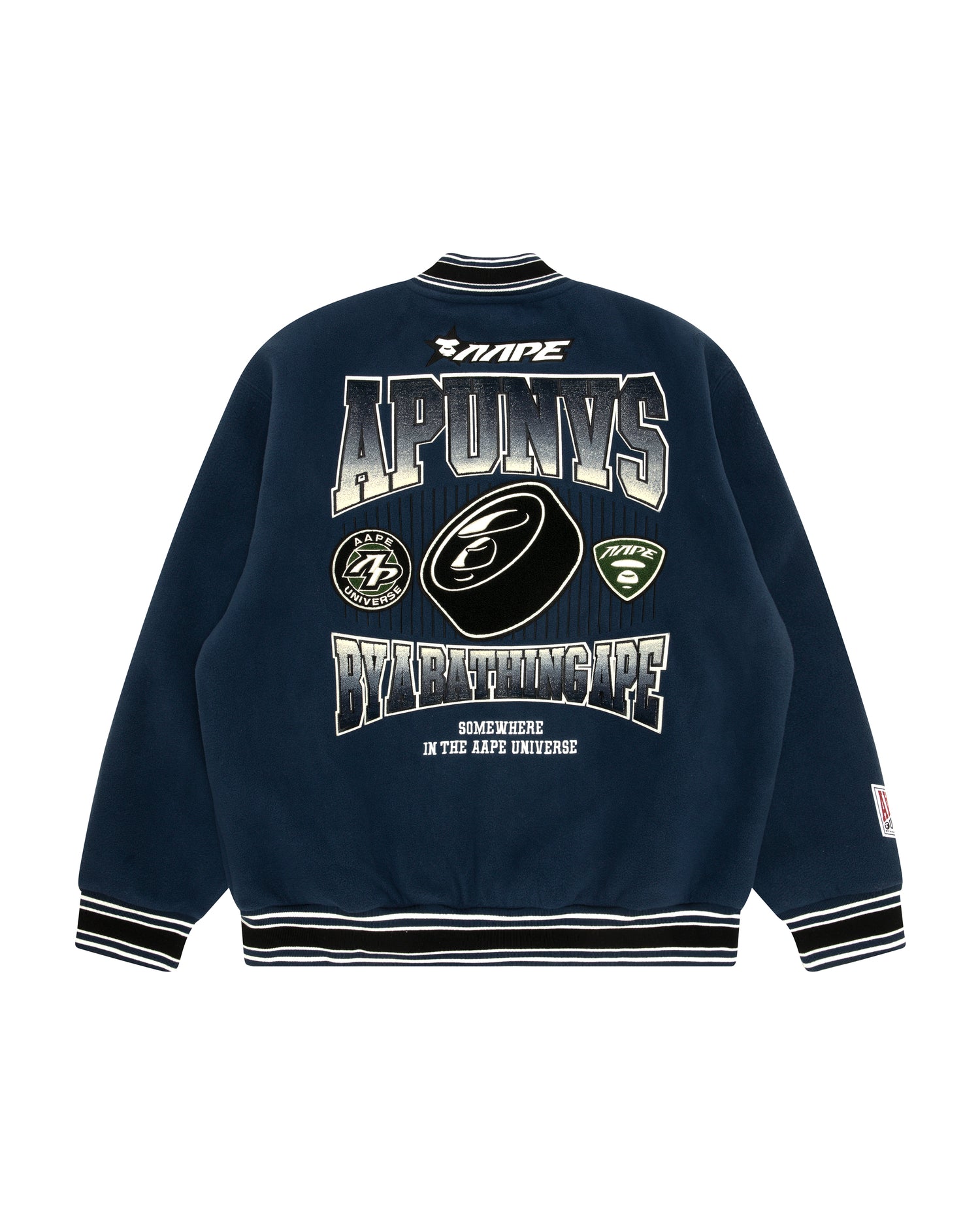 AAPE Logo varsity jacket | Bape official website – INT.BAPE.COM