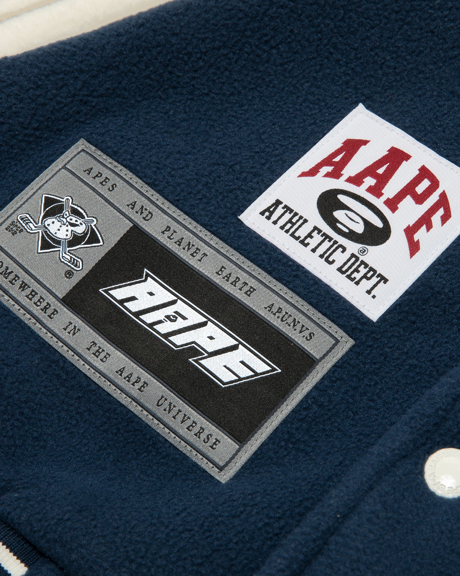 AAPE Logo varsity jacket | Bape official website – INT.BAPE.COM