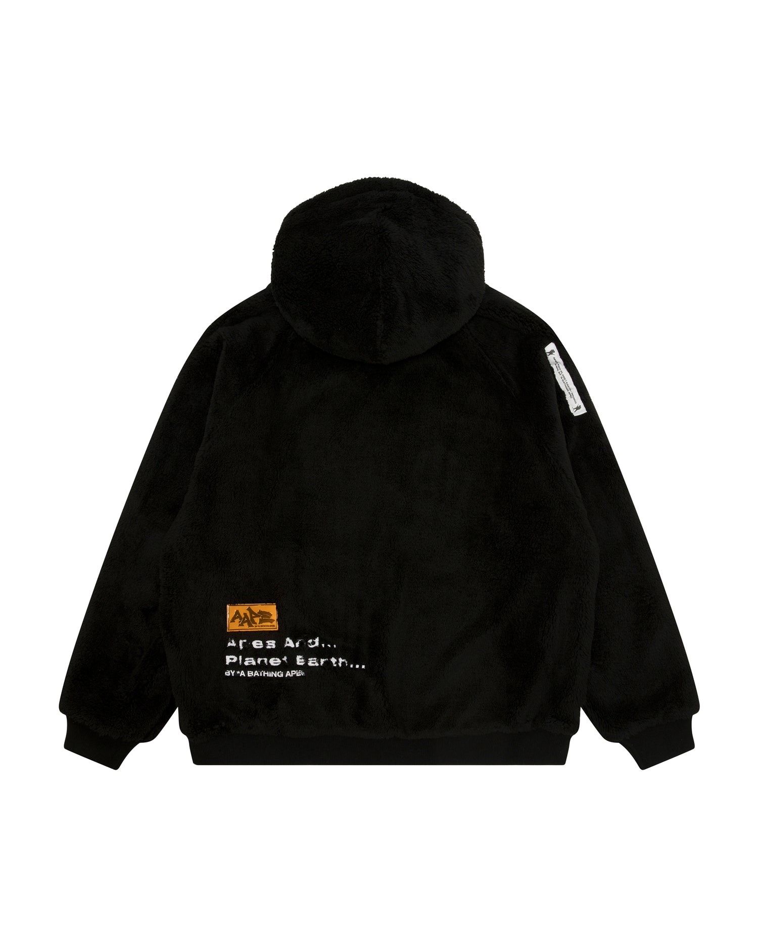 ■Aape by A BATHING APE■Moonface パッチ ジップ フーディー Aape Moonface logo zip-up hoodie | Bape official website