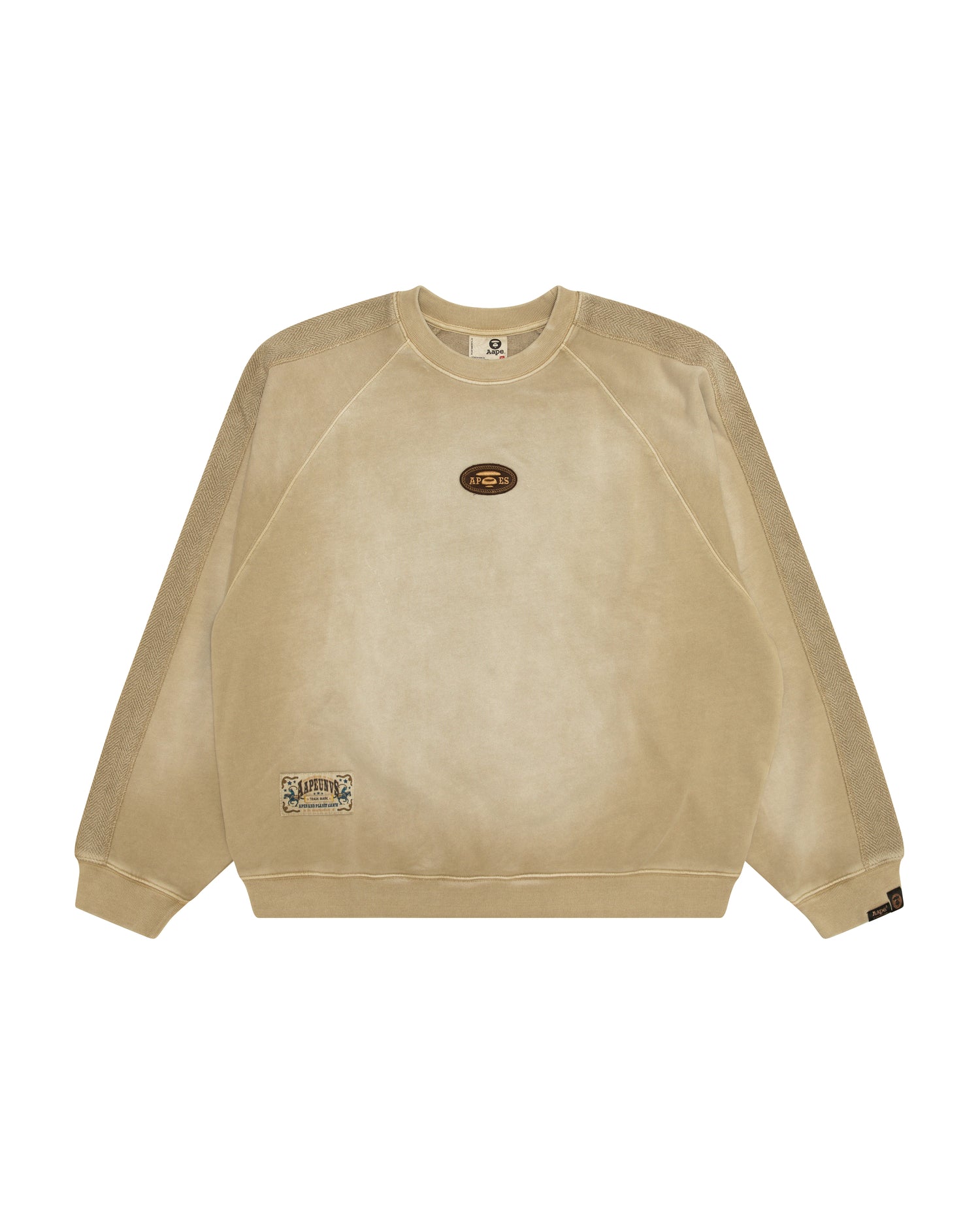 AAPE AAPEUNVS moonface logo sweatshirt | Bape official