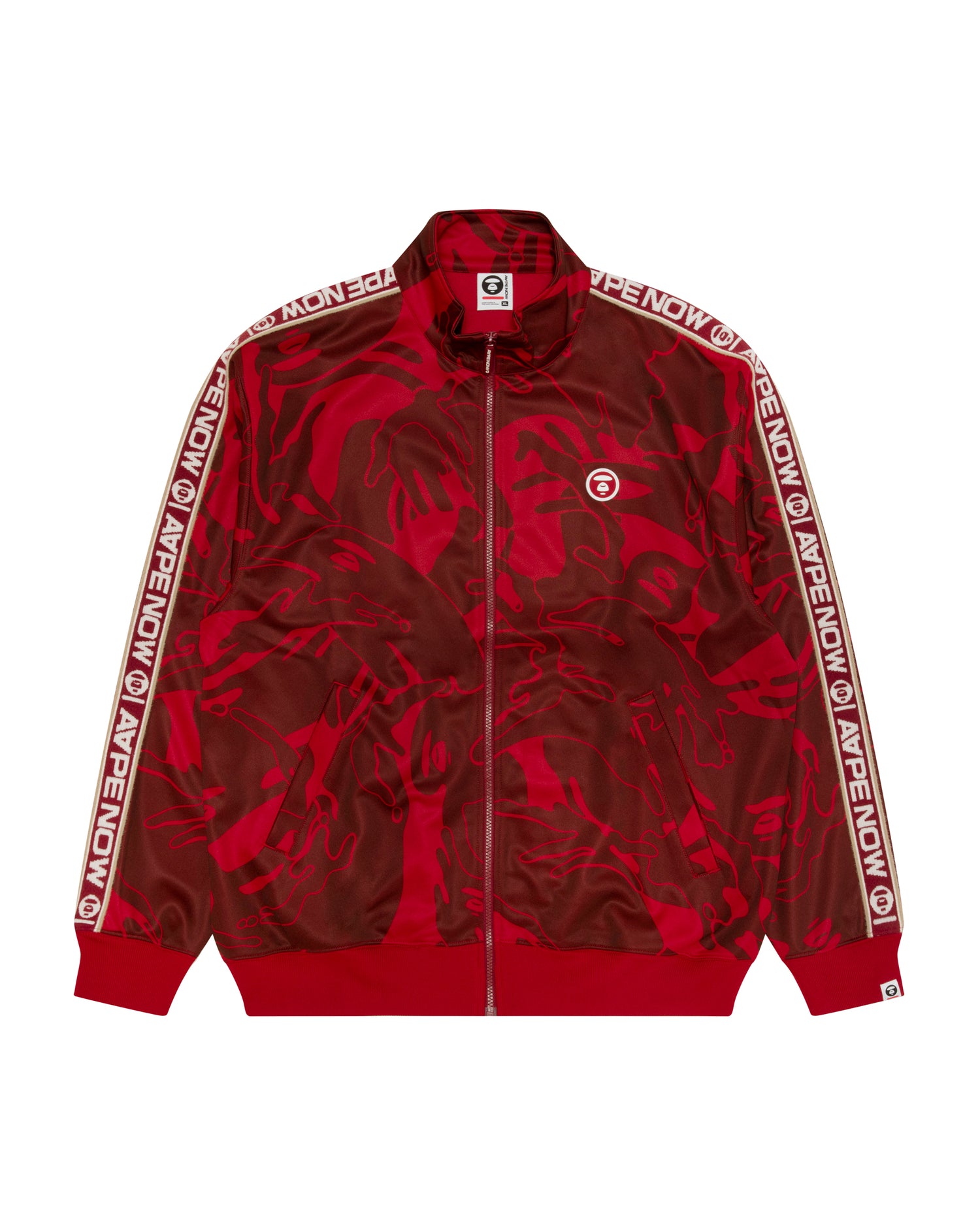 AAPE AAPENOW moonface camo zip-up jacket | Bape official