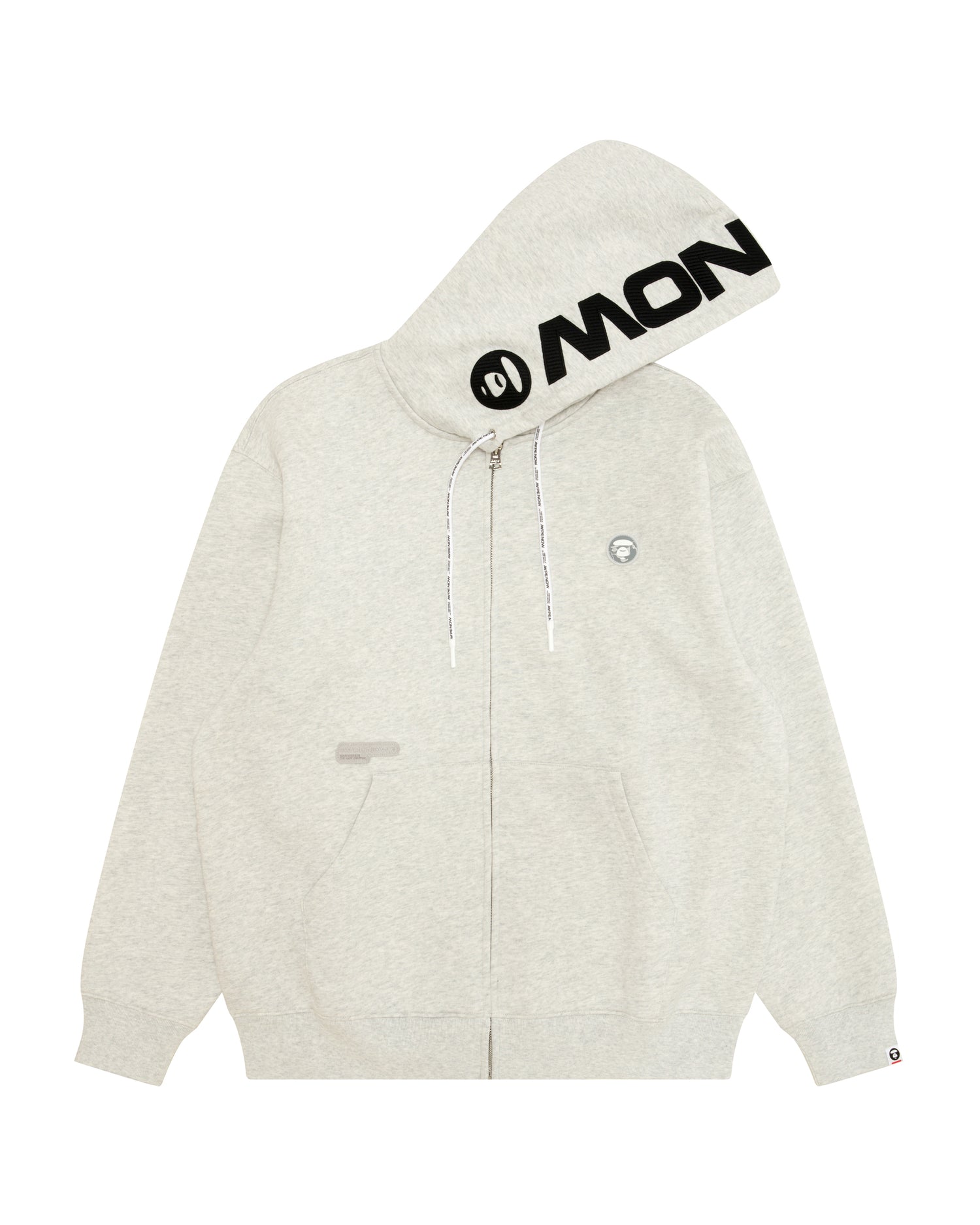 AAPE AAPENOW moonface zip-up hoodie | Bape official website