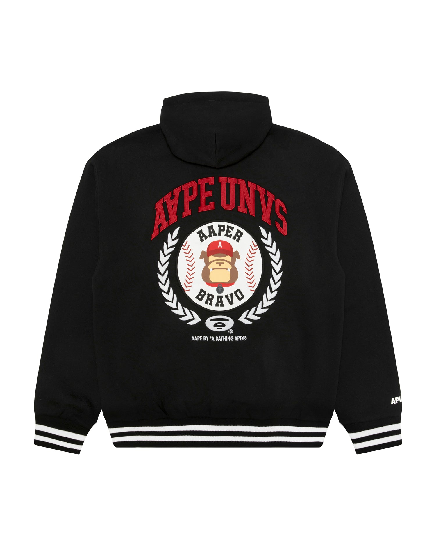 アベイシングエイプ A BATHING APE 002ZPA801012X マイロスカルプリントパーカー XL ブラック×ブラウン 【04】 ア ベイシング エイプ(A BATHING APE)