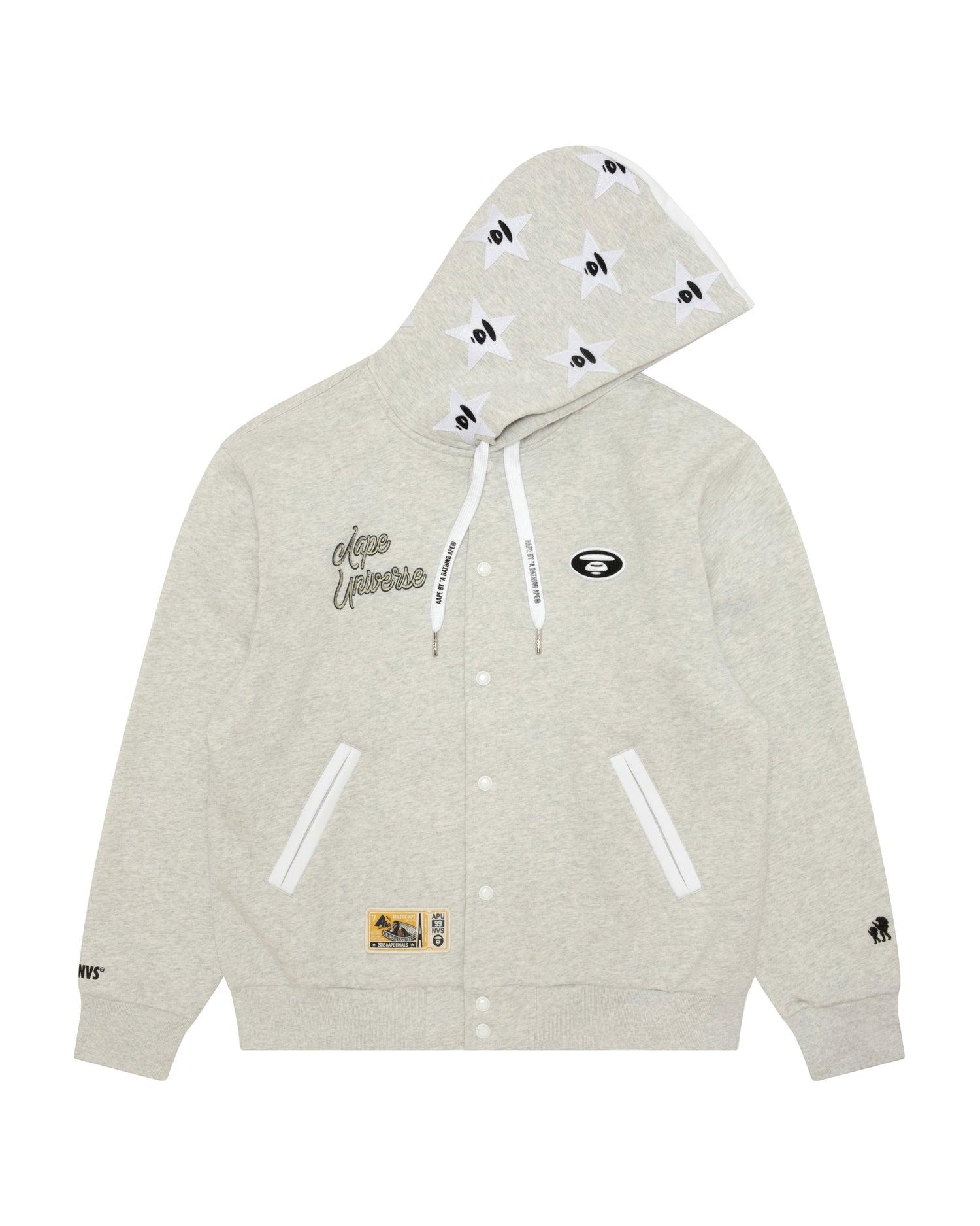 AAPE AAPEUNVS moonface hooded jacket | Bape official website