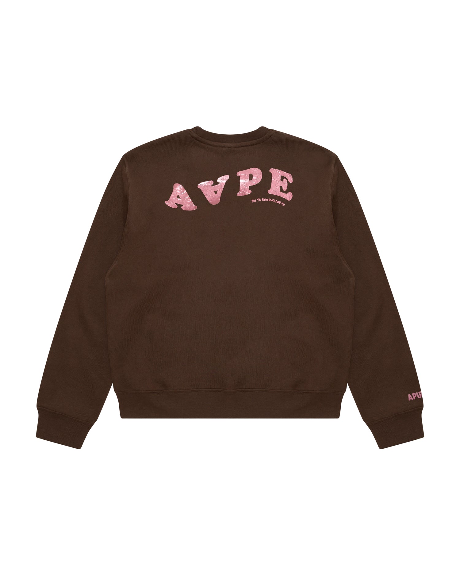 Aape Moonface logo crew neck sweatshirt | Bape official