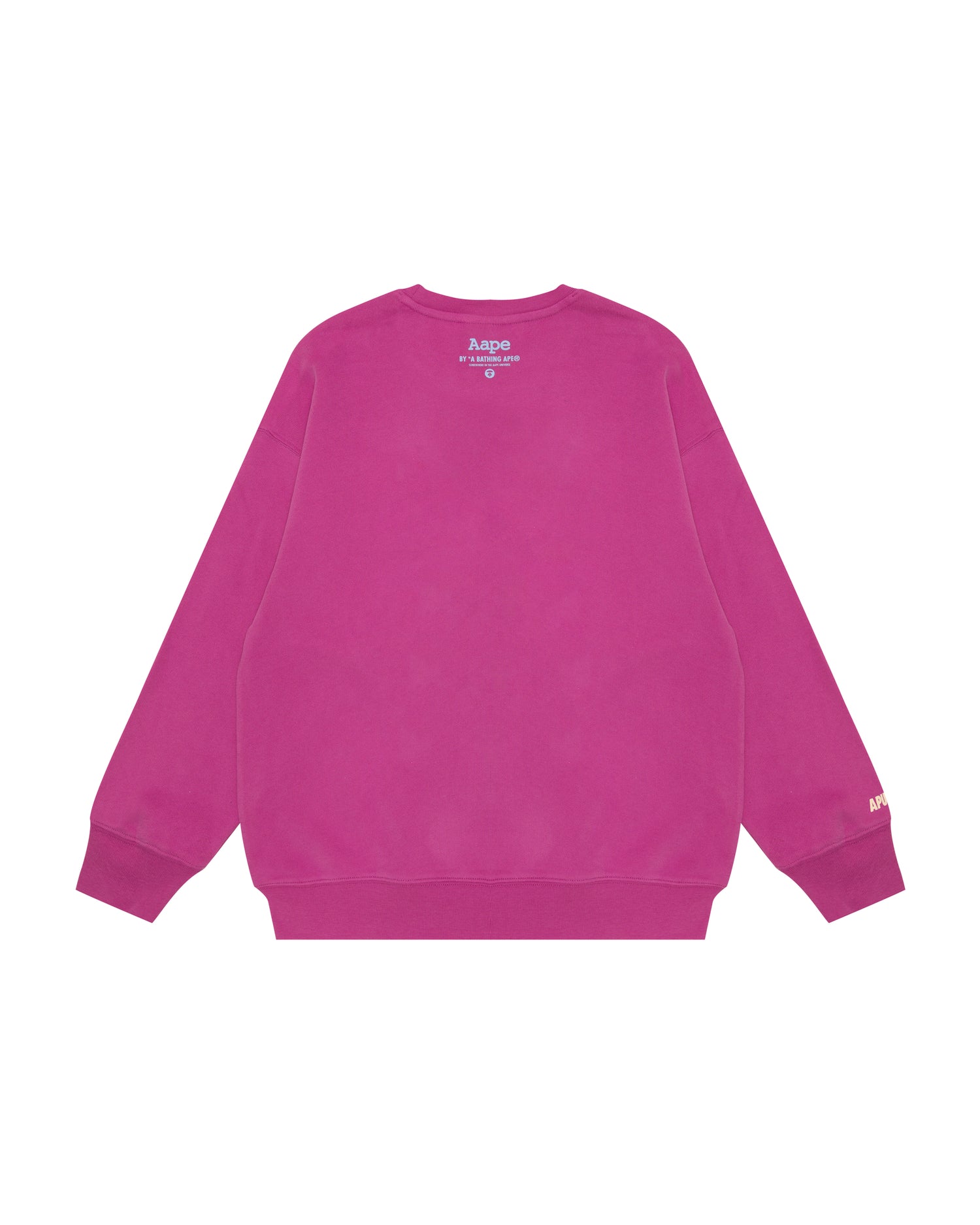 Aape Patterned moonface logo crew neck sweatshirt | Bape
