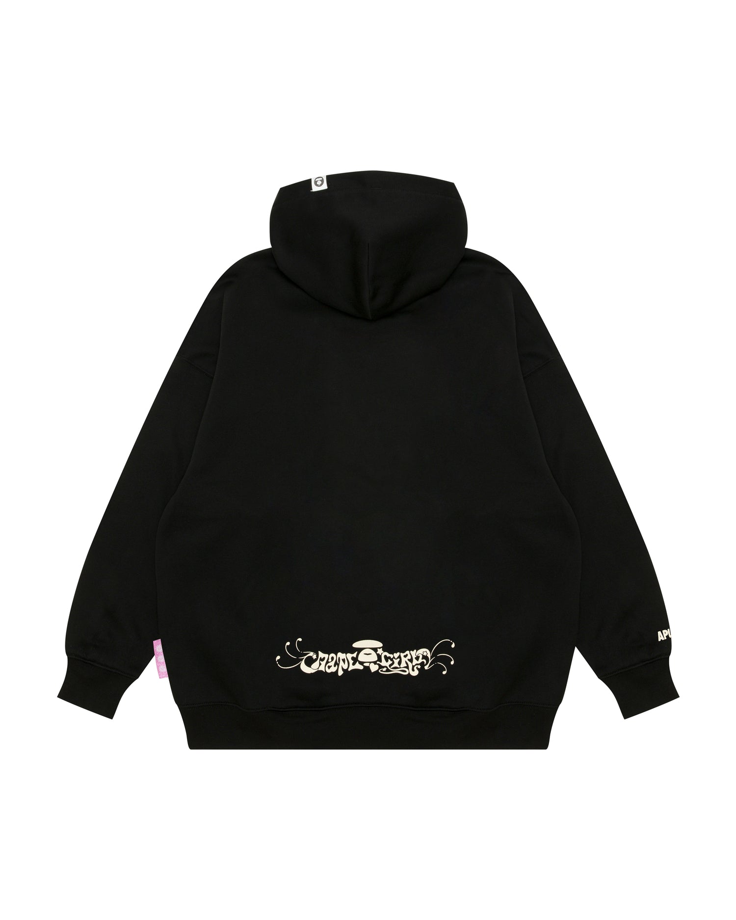 Aape AAPENOW moonface logo half-zip hoodie | Bape official