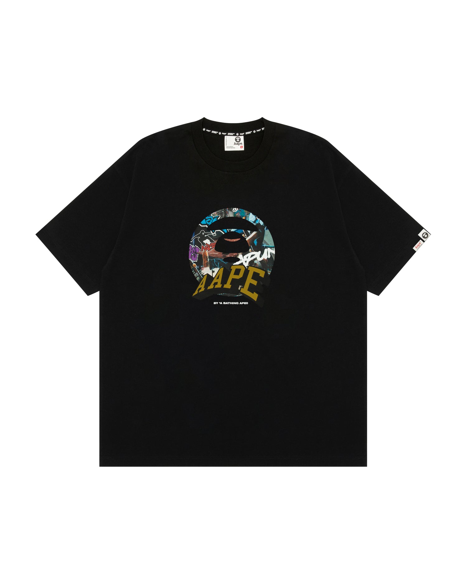 Aape Moonface logo print tee | Bape official website – INT