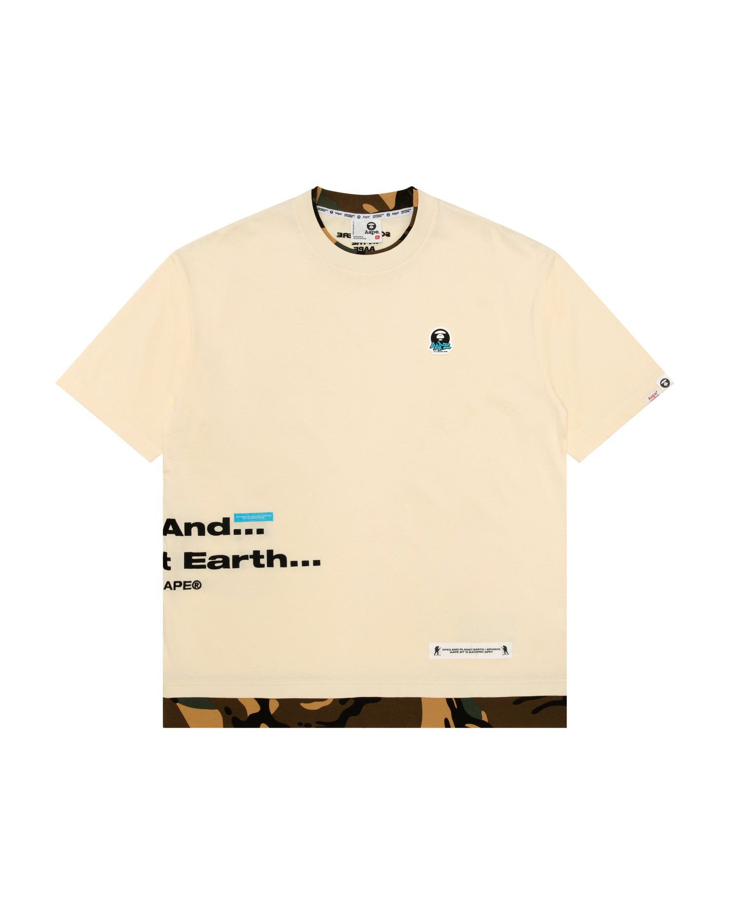 AAPE BY *A BATHING APE® graffiti-print drawstring hoodie