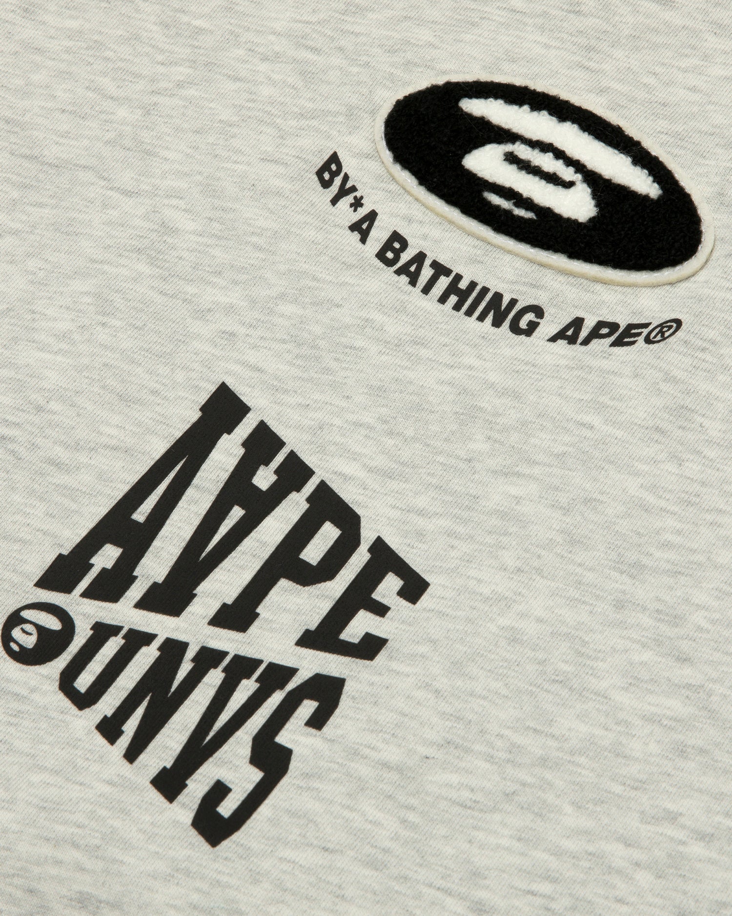 Aape Moonface logo printed short sleeve tee | Bape official