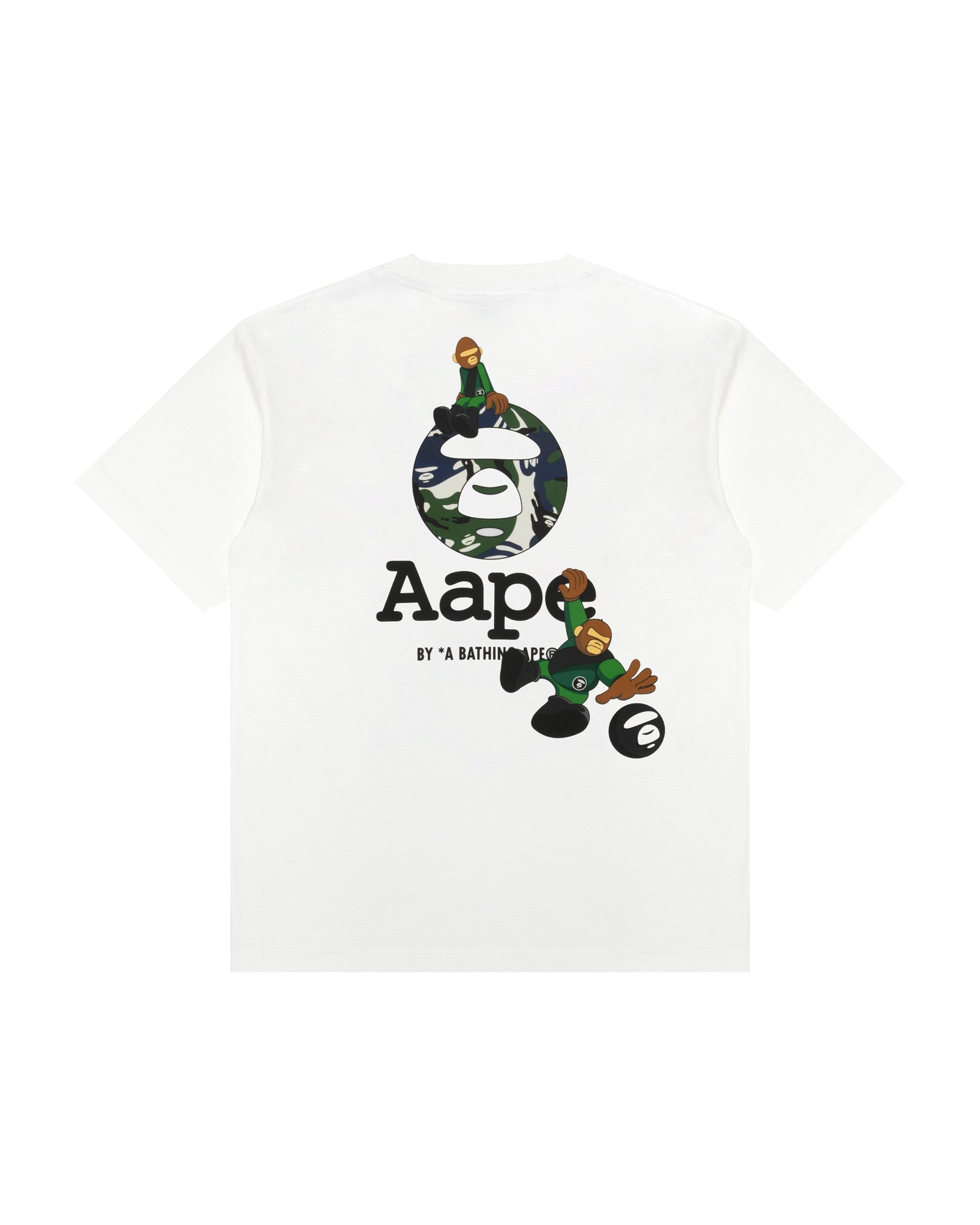 AAPE AAPER graphic tee | Bape official website – INT.BAPE.COM