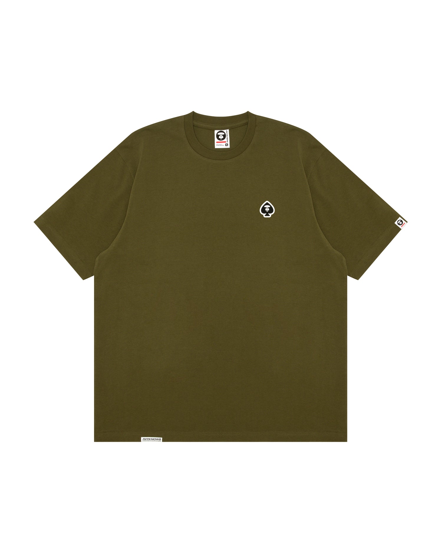 【AAPE by A BATHING APE】Moonface チェスト ポケット Tシャツ 24886657_55172123_600.jpg
