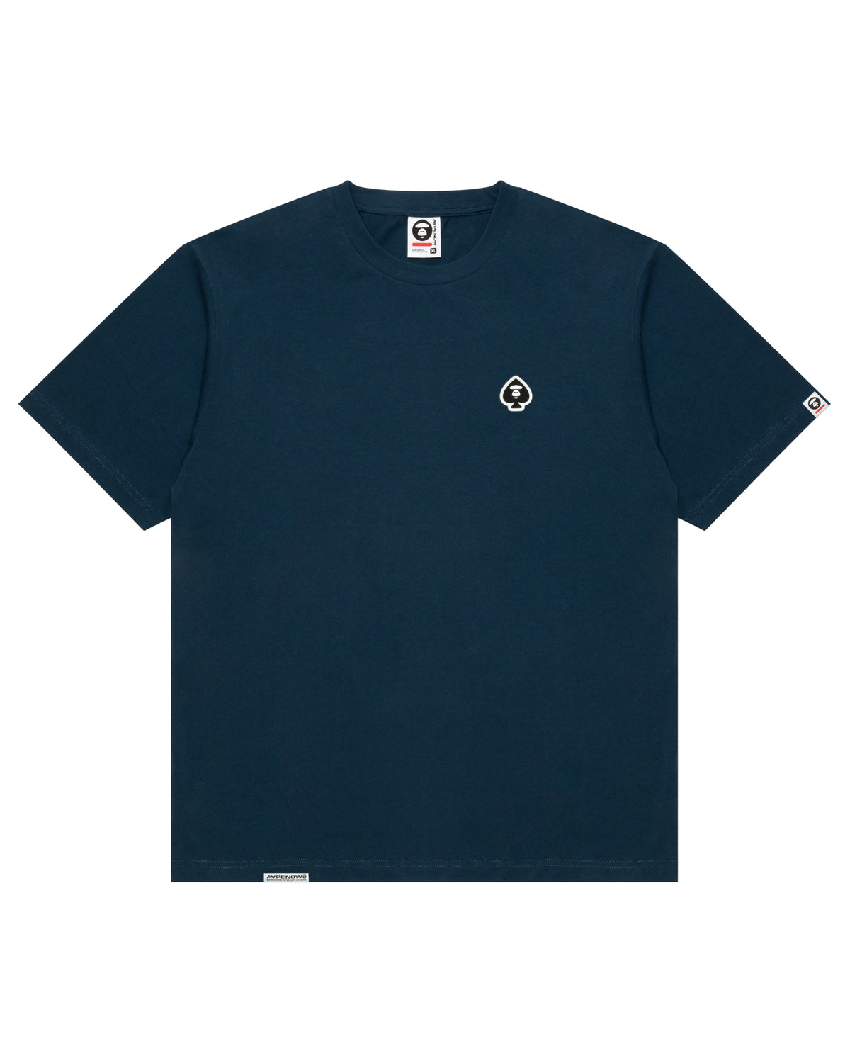 AAPENOW spades moonface logo short sleeve tee