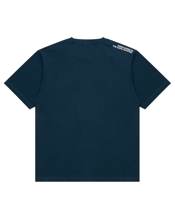 AAPENOW spades moonface logo short sleeve tee