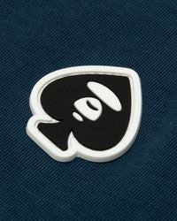 AAPENOW spades moonface logo short sleeve tee