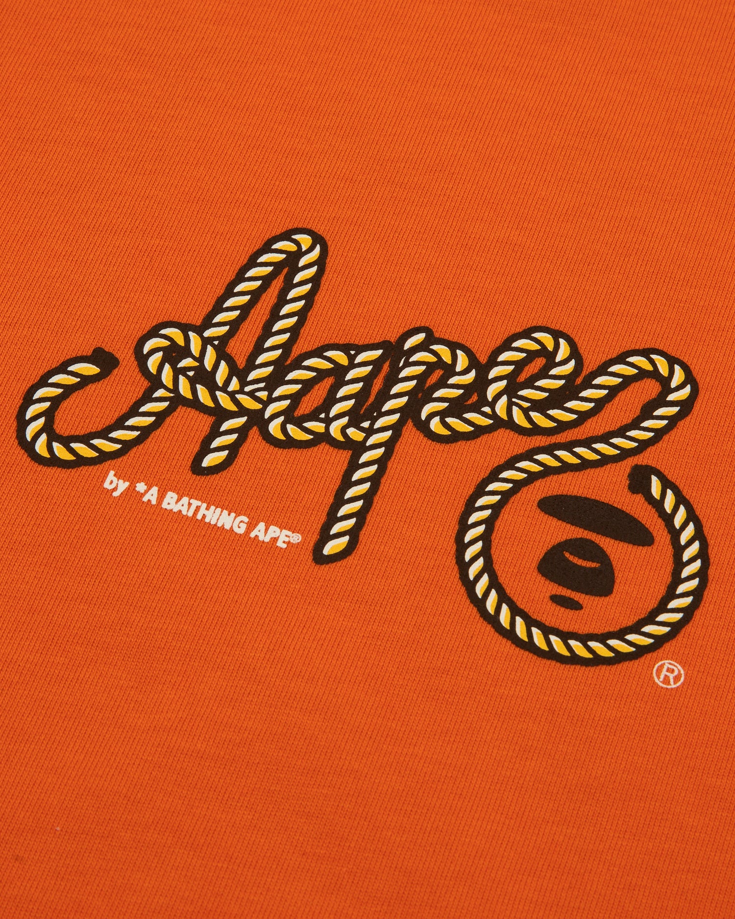 AAPE Moonface logo short sleeve tee | Bape official website