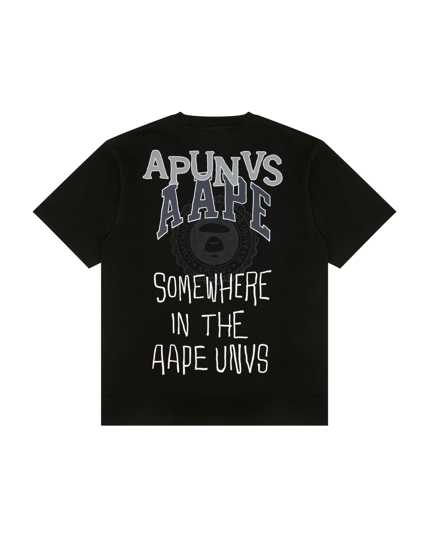 AAPE AAPEUNVS logo print tee | Bape official website – INT