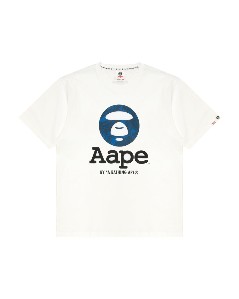 AAPE Moonface logo tee Bape official website –