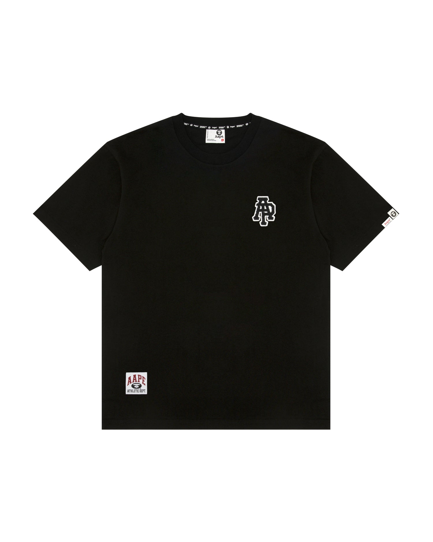 AAPE I LOVE AAPE ブラックTシャツ AAPE Logo patch tee | Bape official website – INT.BAPE.COM