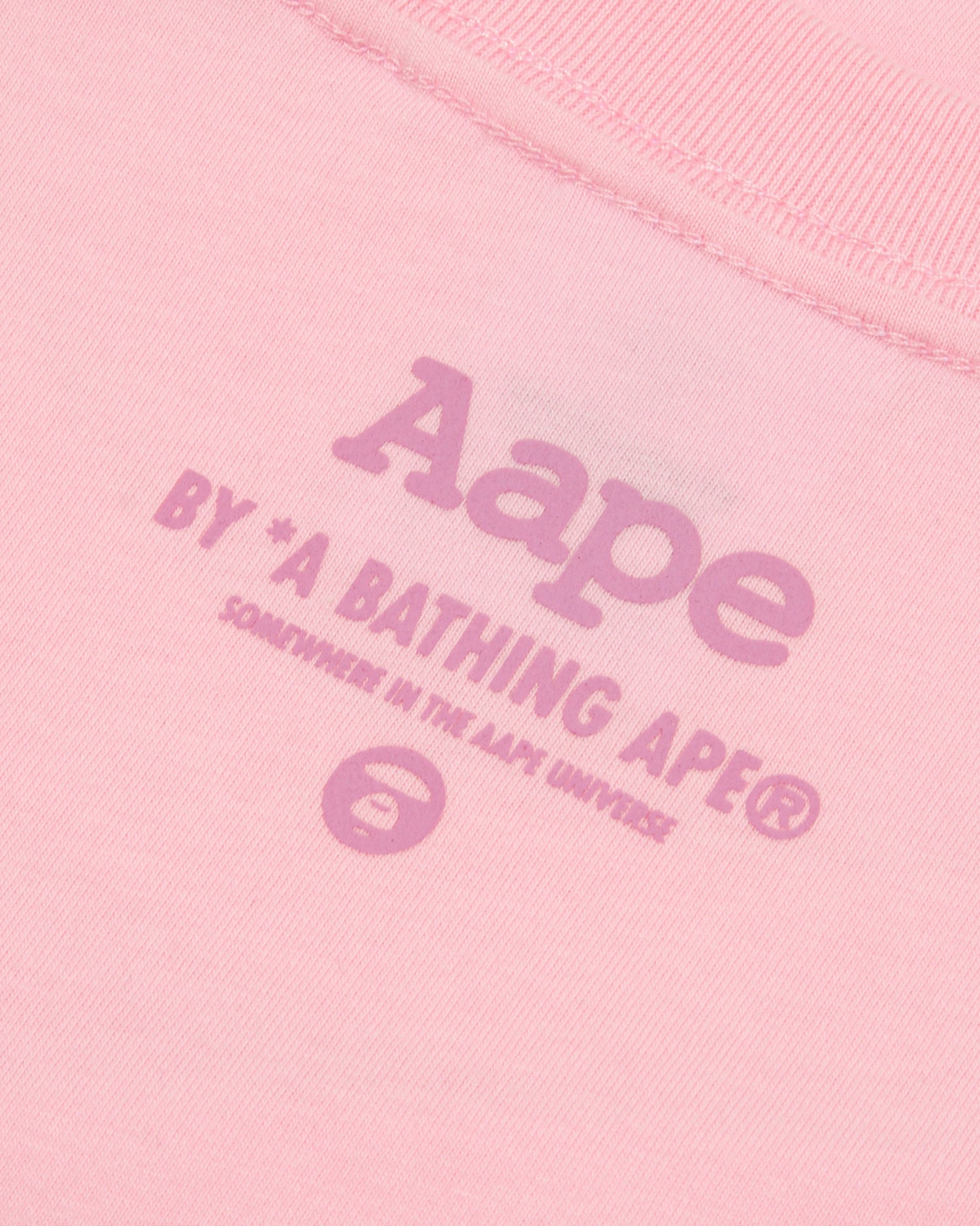 AAPE Moonface logo short sleeve tee | Bape official website