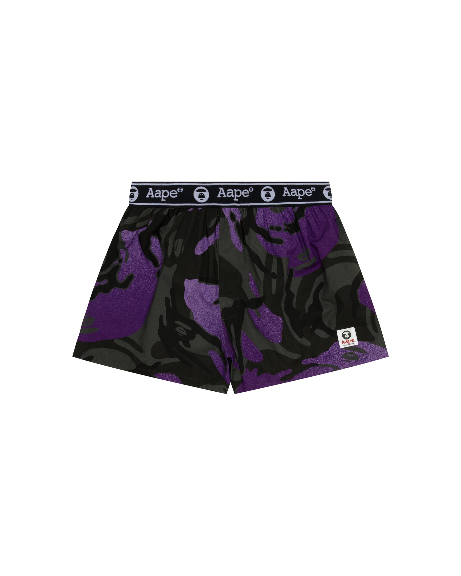AAPE Moonface logo camo boxer briefs | Bape official website
