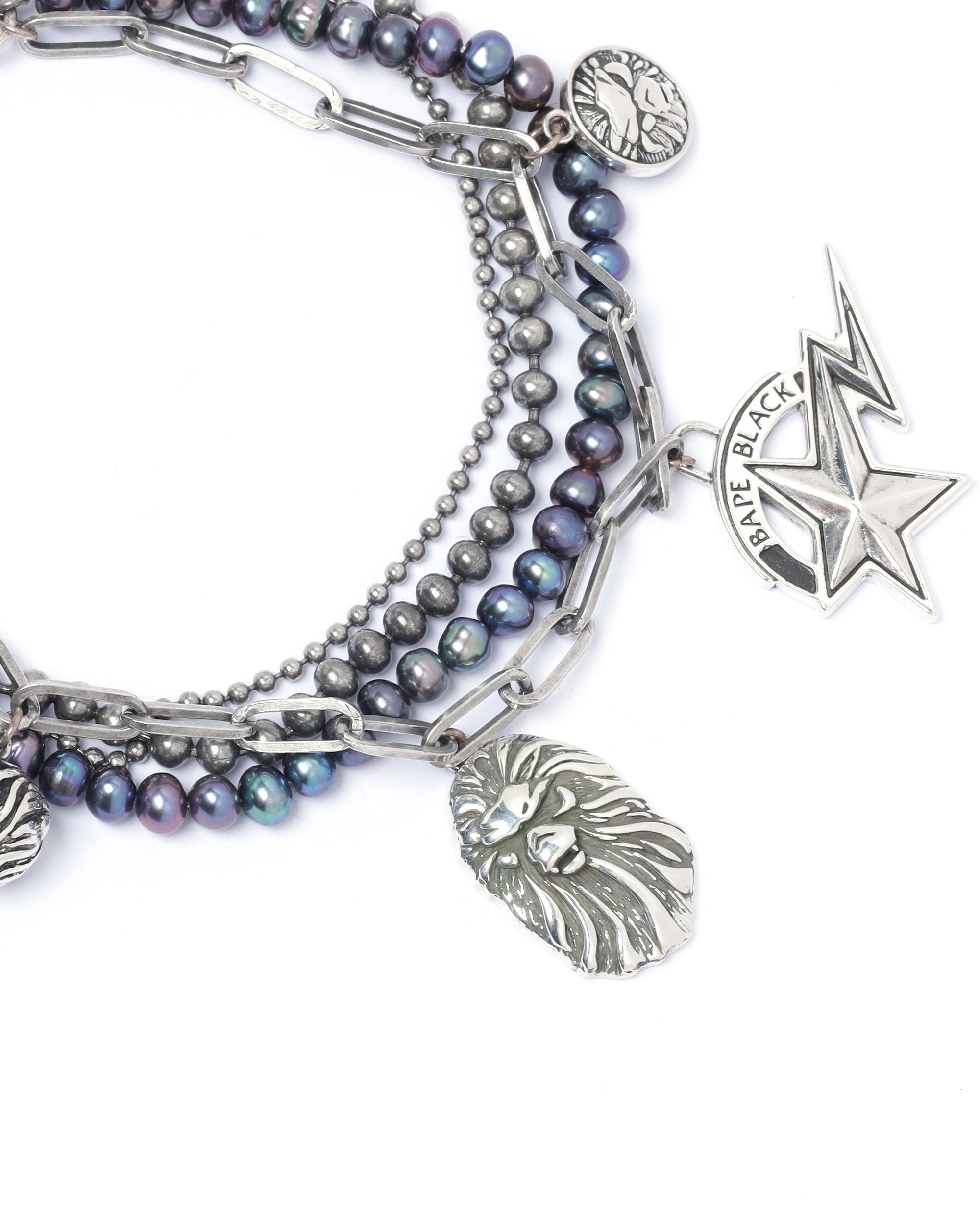 BAPE BLACK バングル BAPE BLACK MADFACE BANGLE | bape.com